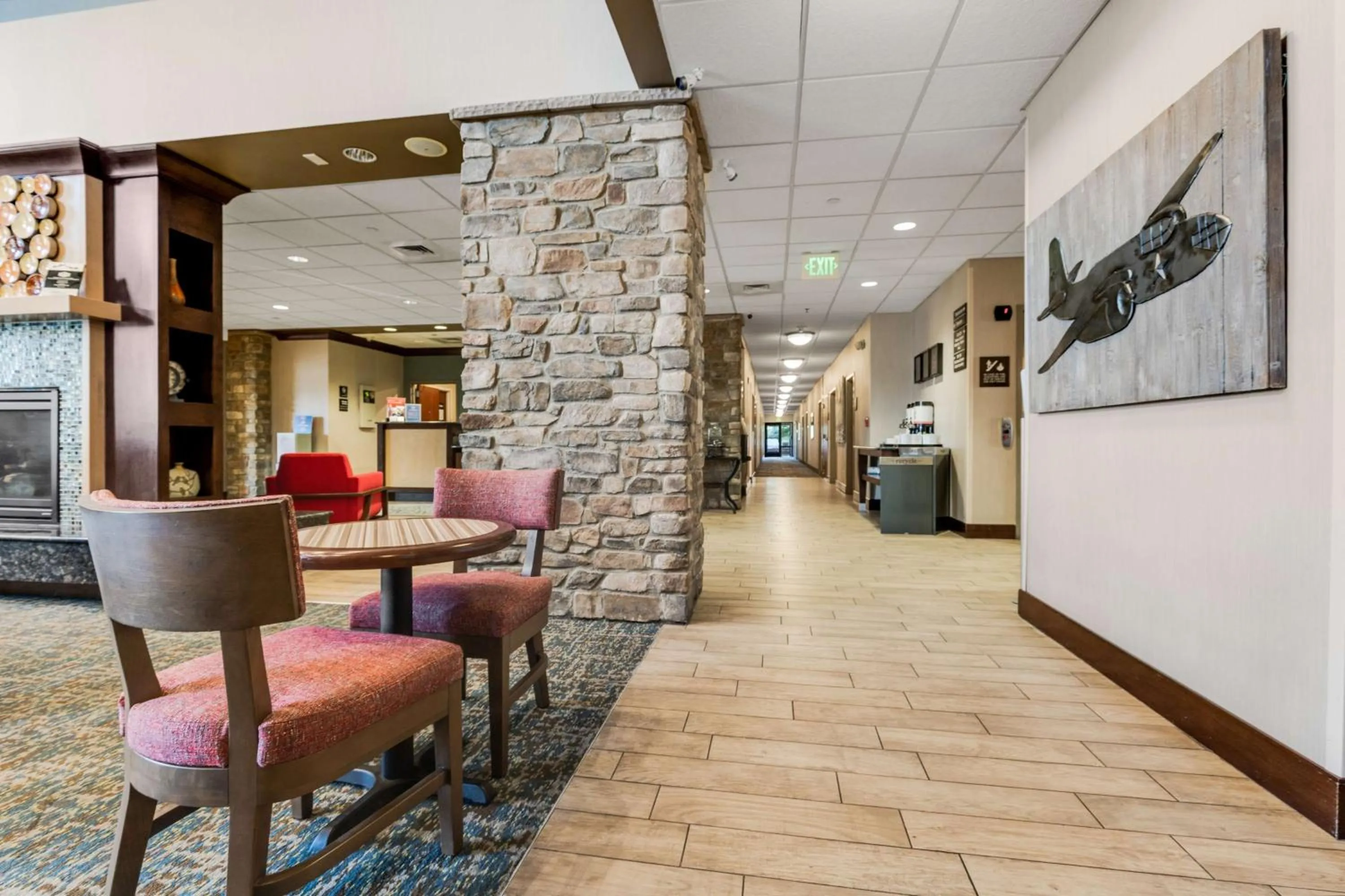 Lobby or reception in Hampton Inn & Suites Colorado Springs-Air Force Academy/I-25 North