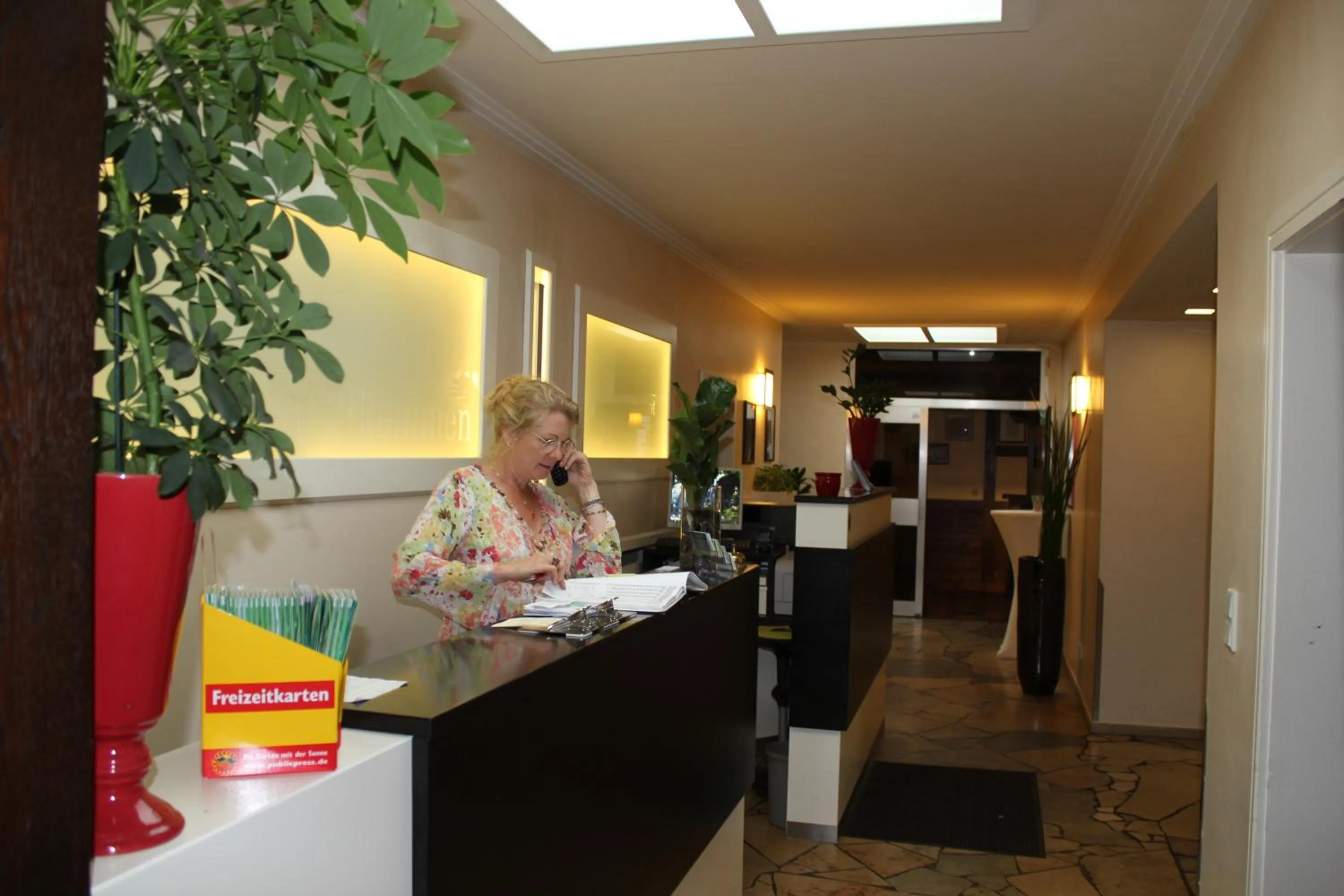 Lobby or reception in Landhotel Stüer