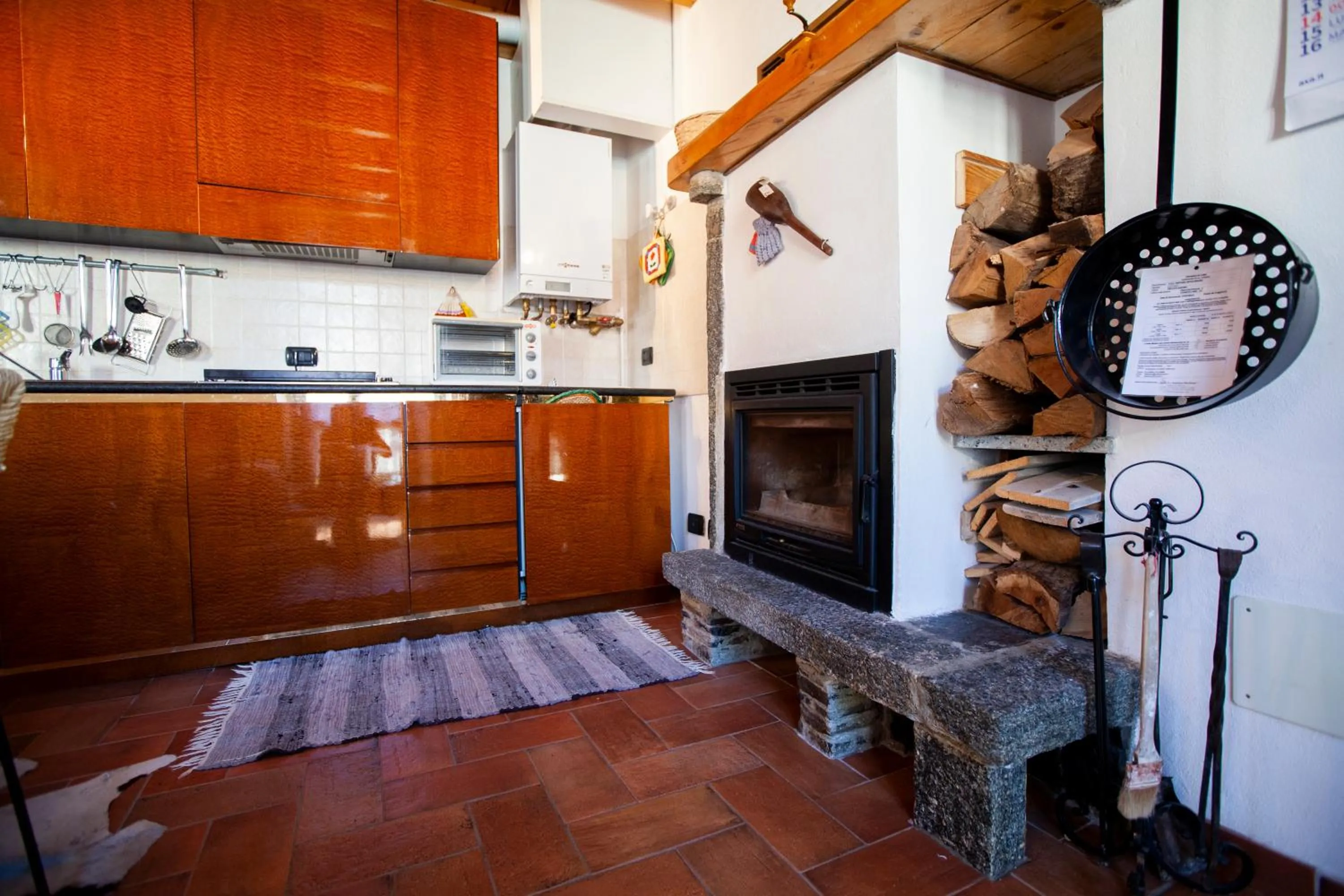 Kitchen or kitchenette in Antica Molina