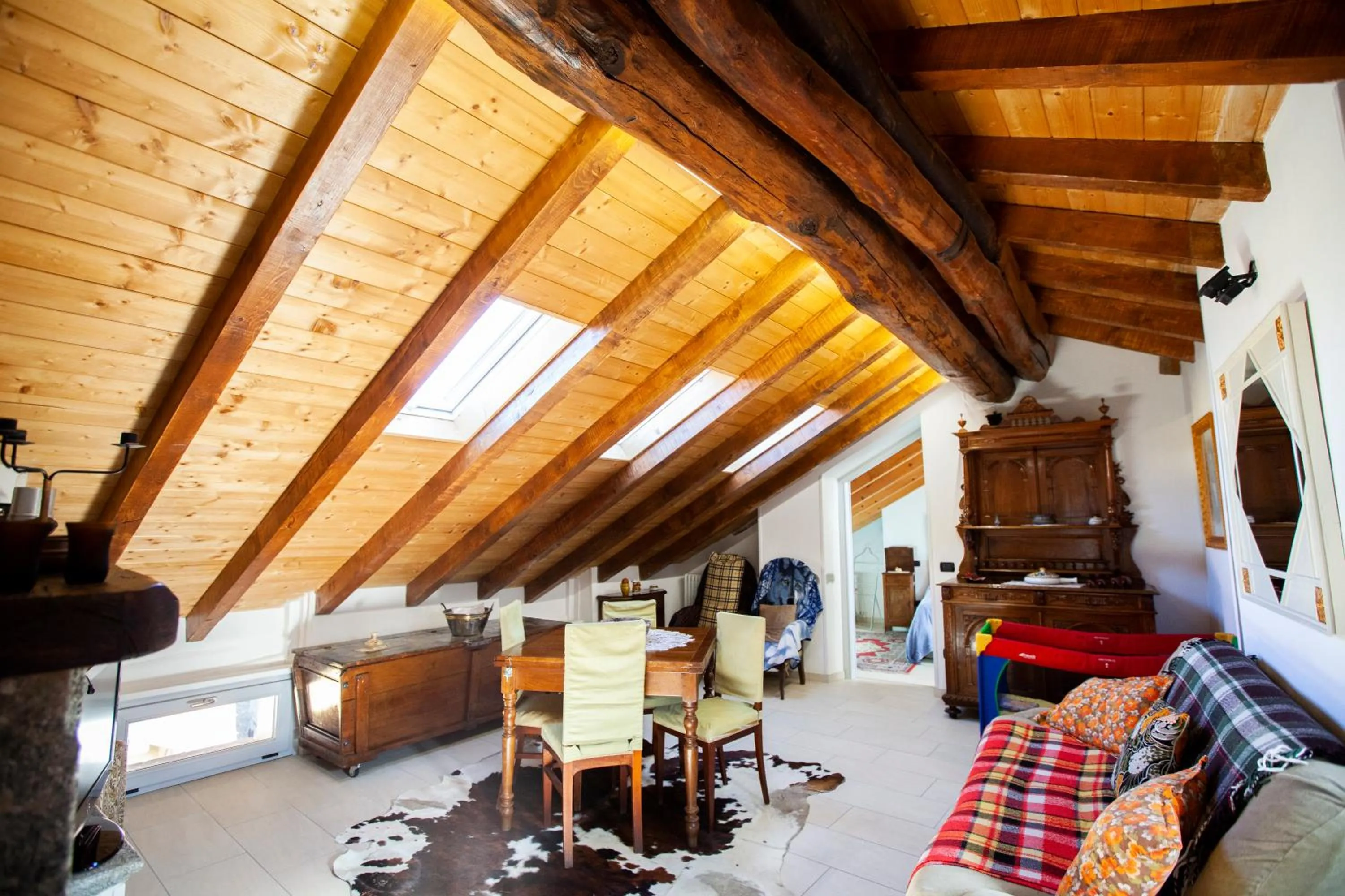 Living room in Antica Molina