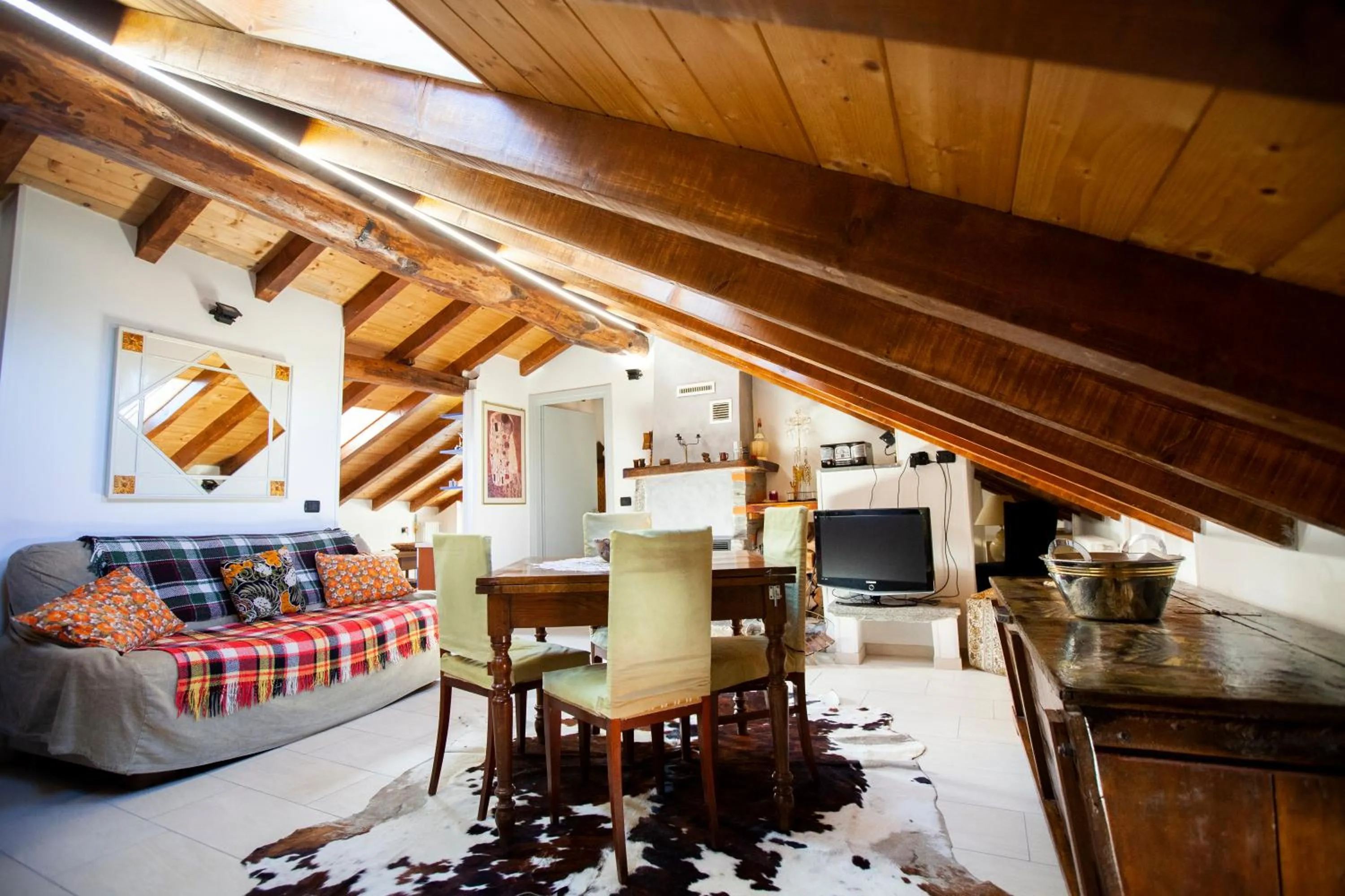 Living room in Antica Molina