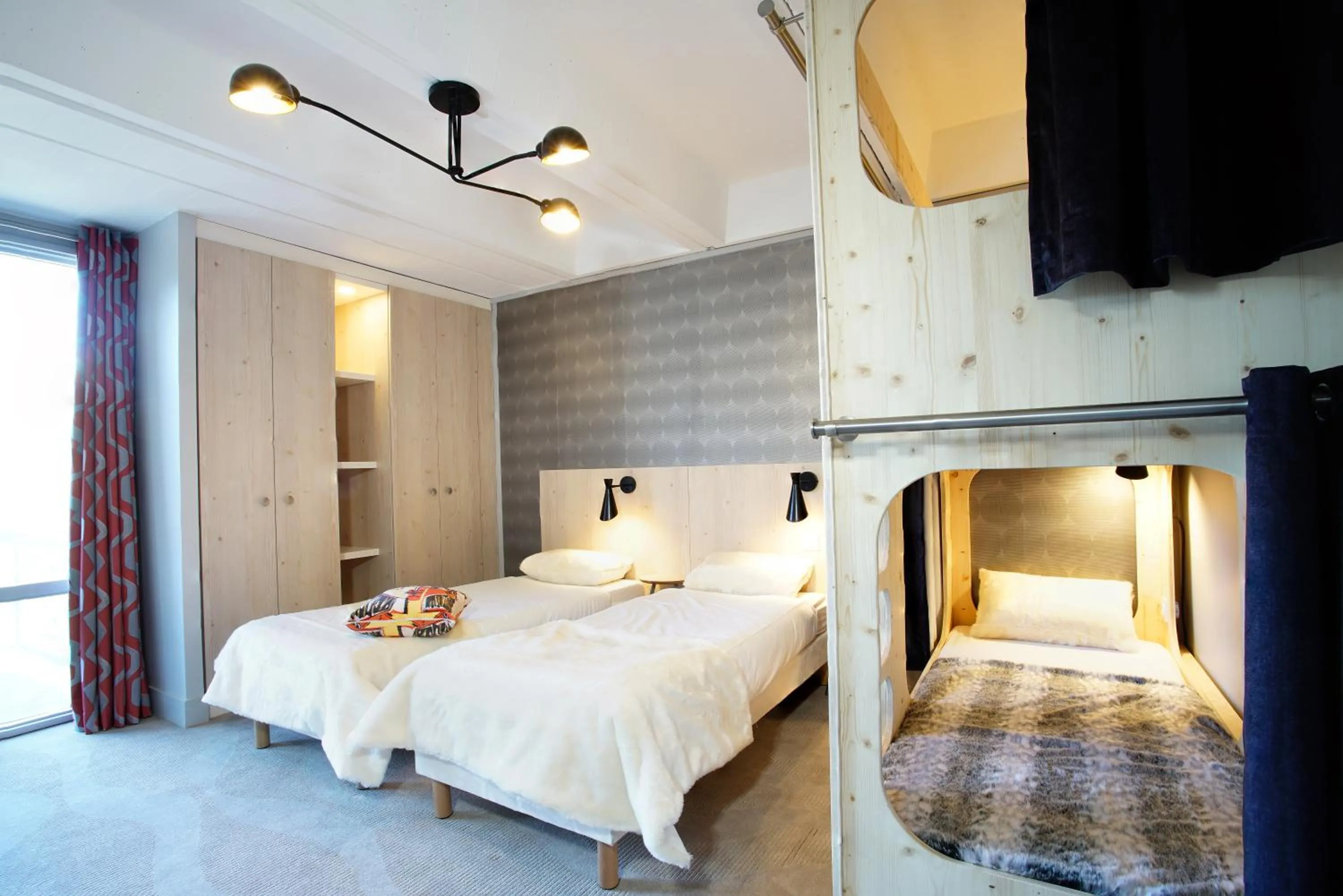 Bed in Hôtel Club MMV Le Flaine