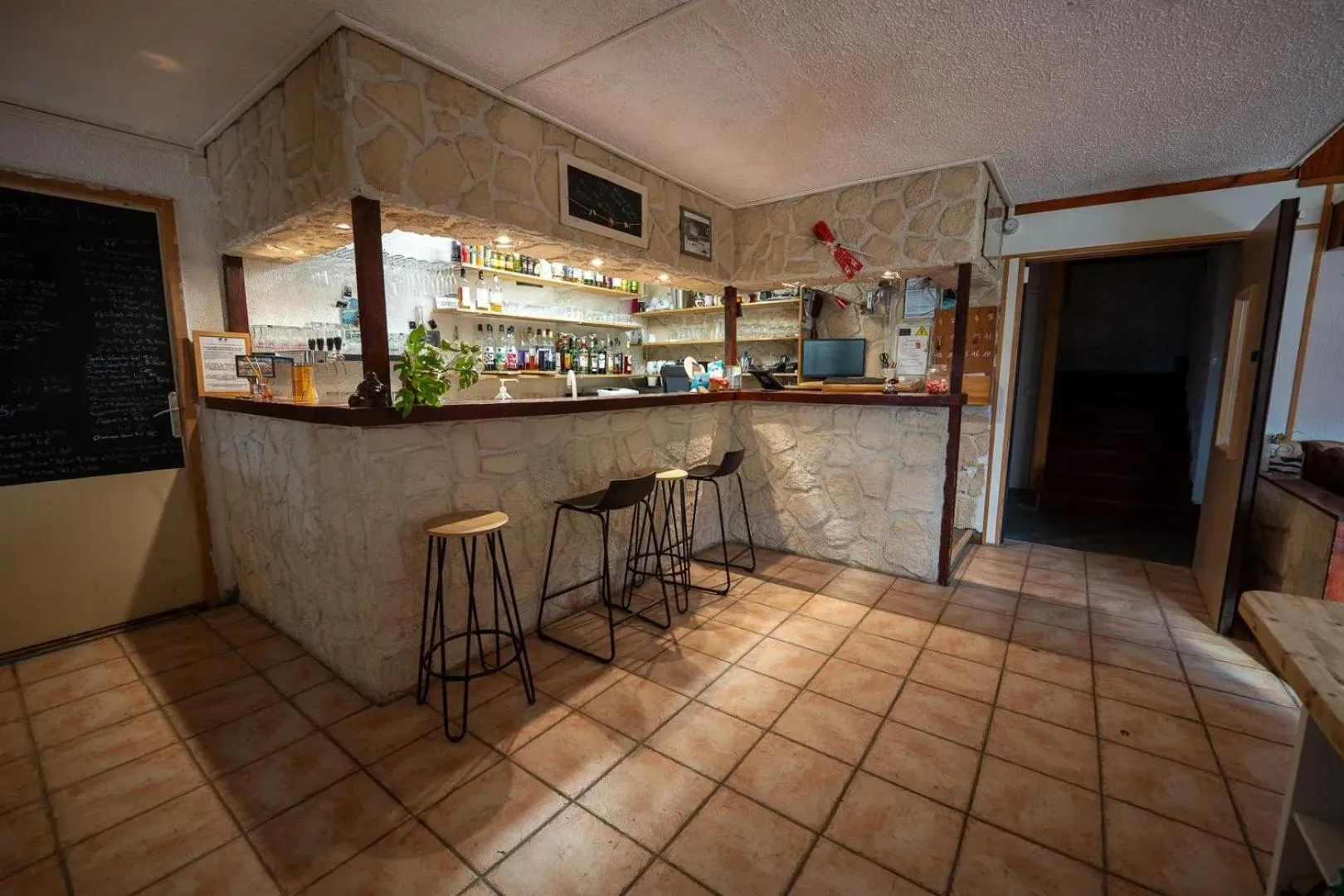 Lounge or bar in Auberge Restaurant du Virage