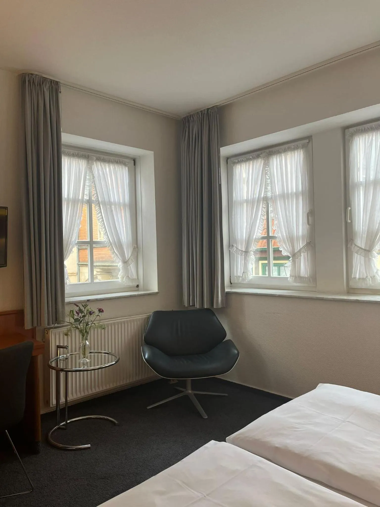 Bed in Historik Hotel Garni Christinenhof