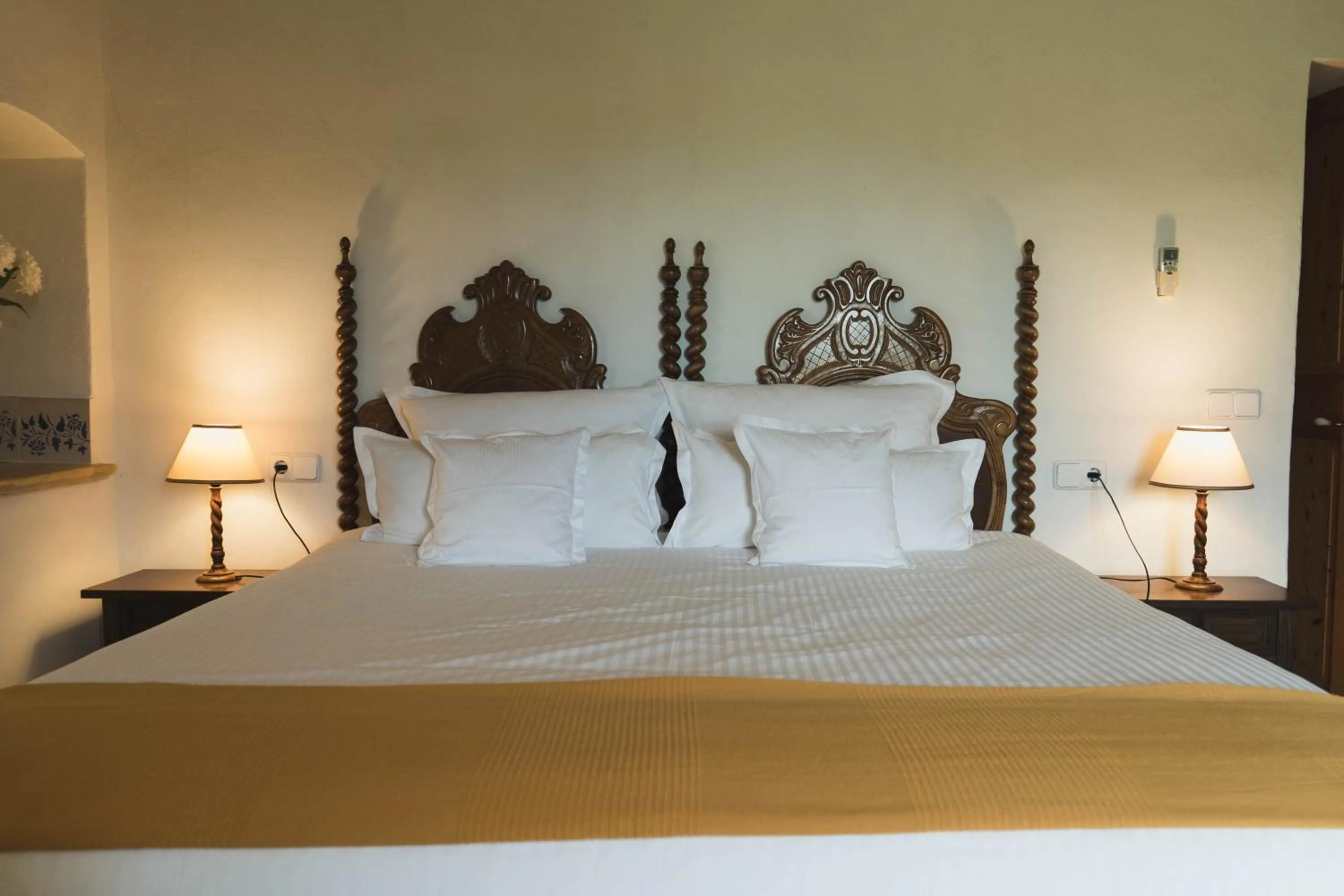 Bed in Finca Can Estades