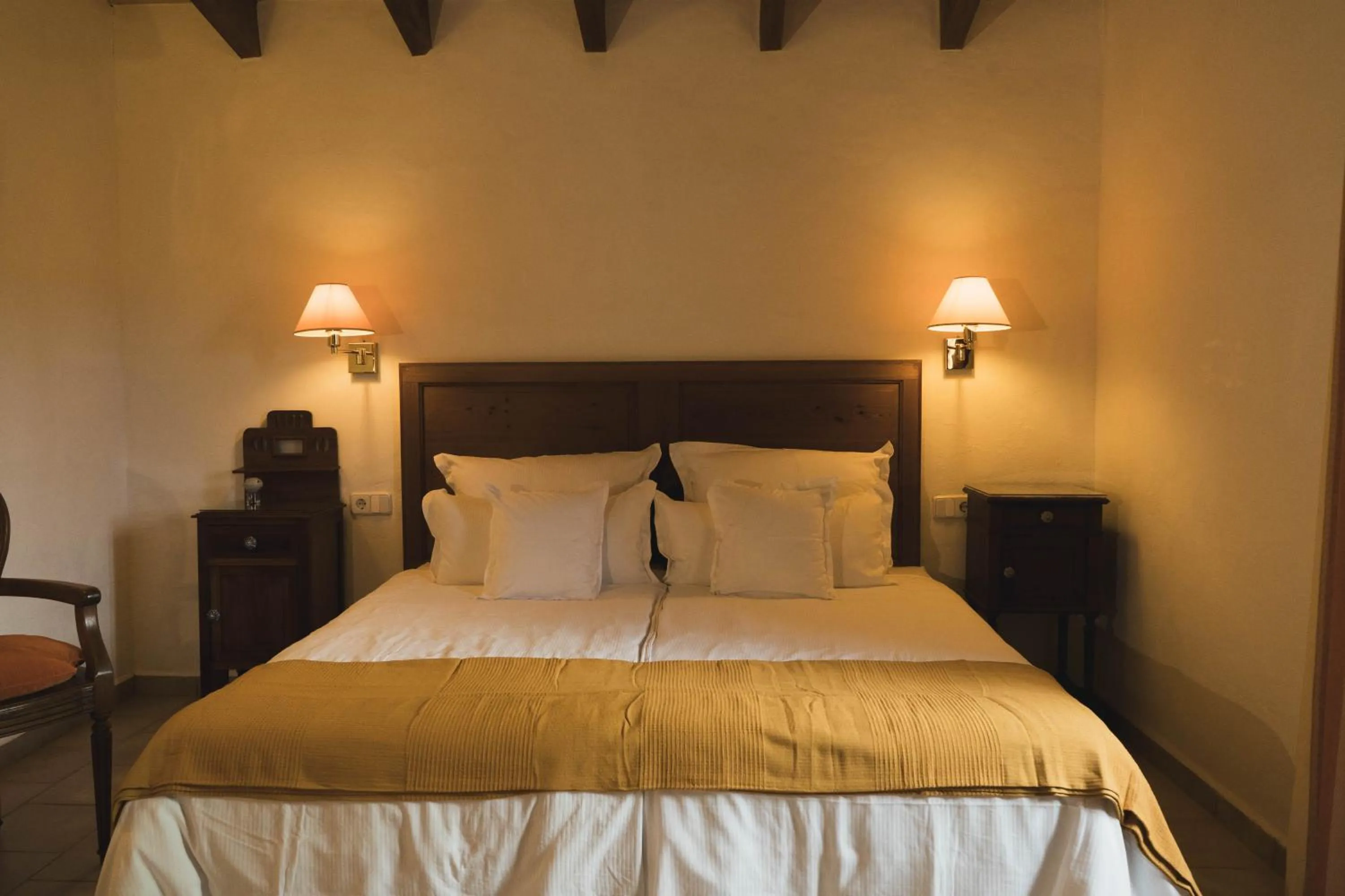 Bed in Finca Can Estades