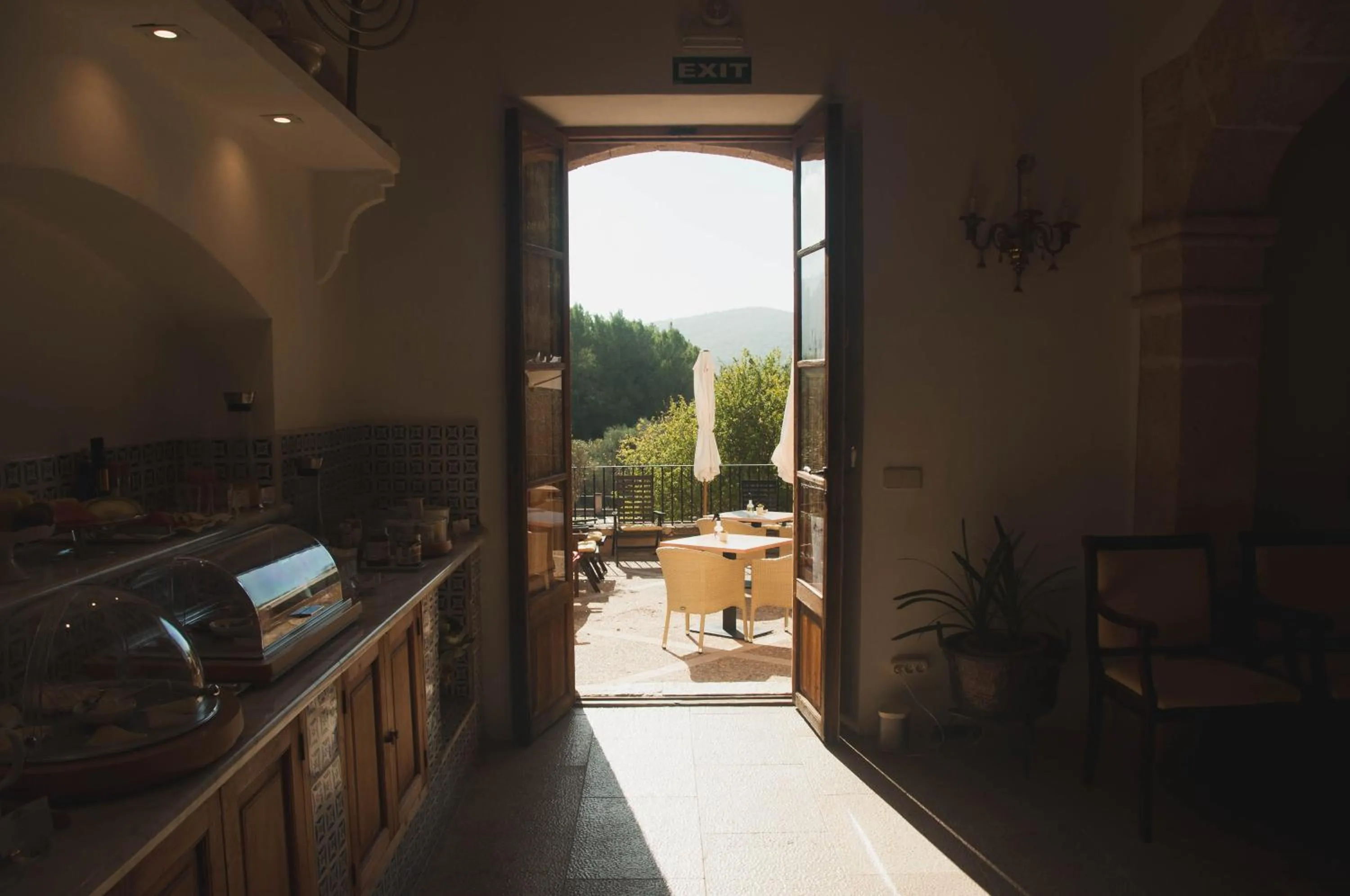 Breakfast in Finca Can Estades