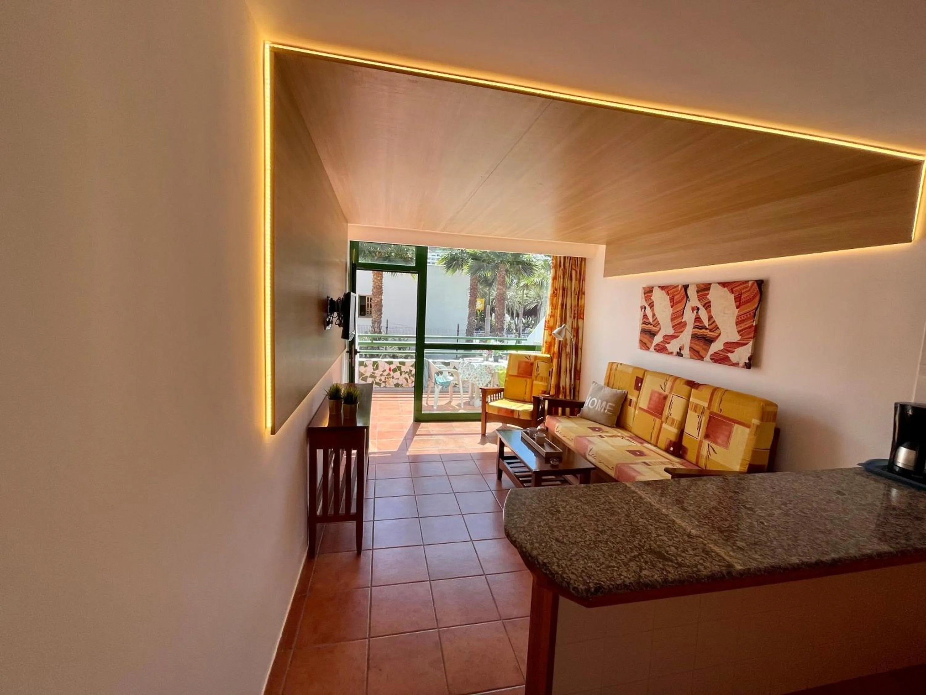 Living room in Leticia del Mar Adults Only