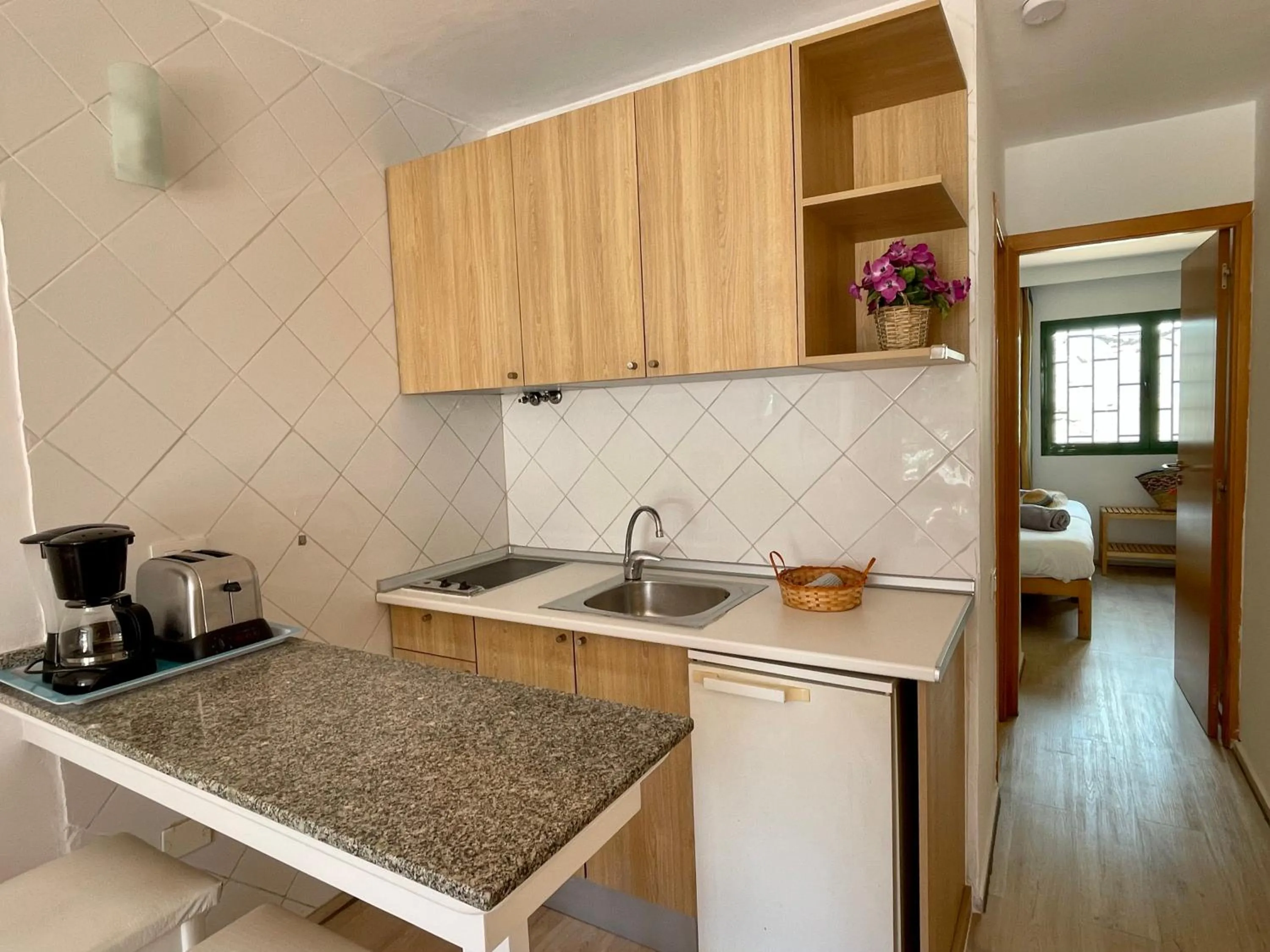 Kitchen or kitchenette in Leticia del Mar Adults Only