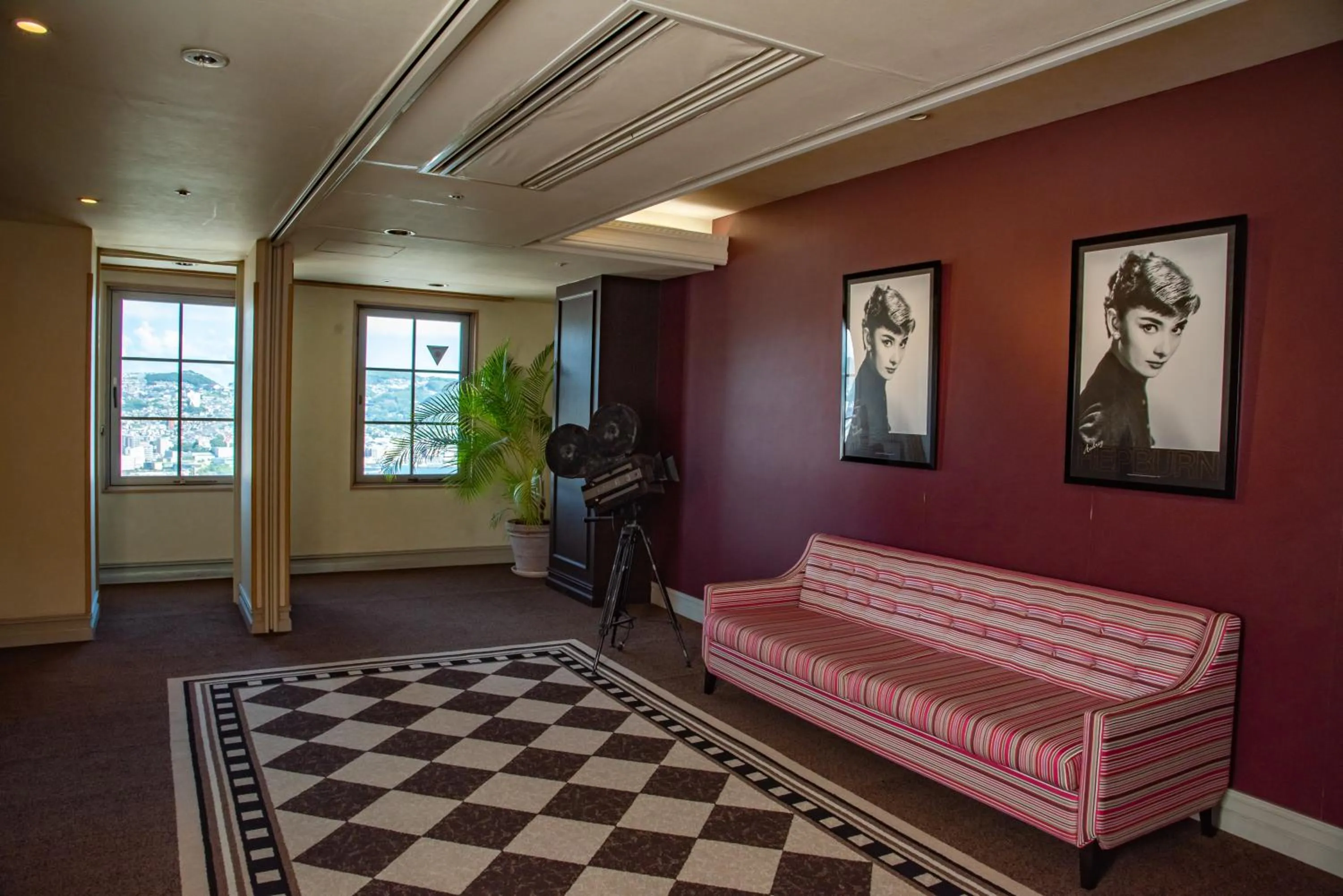 Seating area in Luke Plaza Hotel