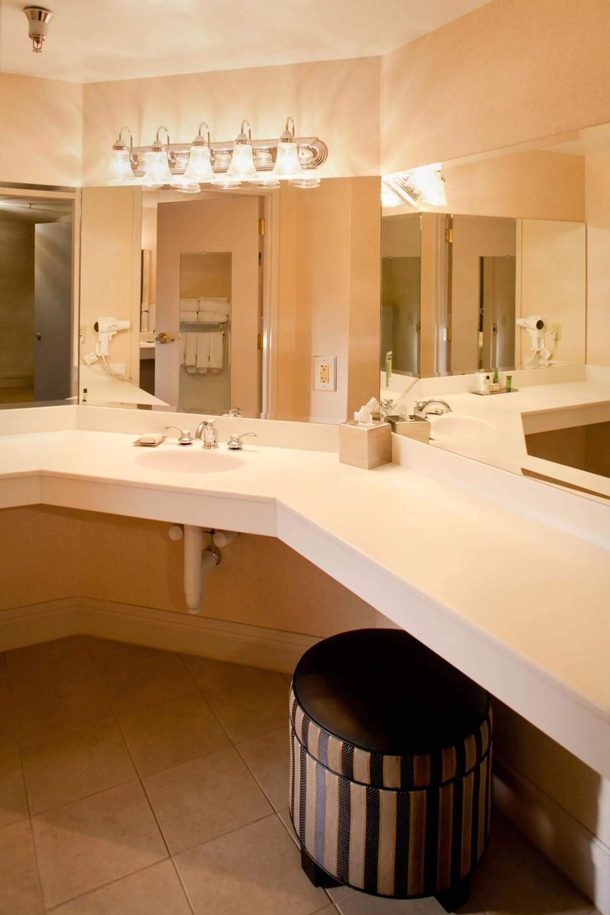 Bathroom in Hilton Cincinnati Netherland Plaza