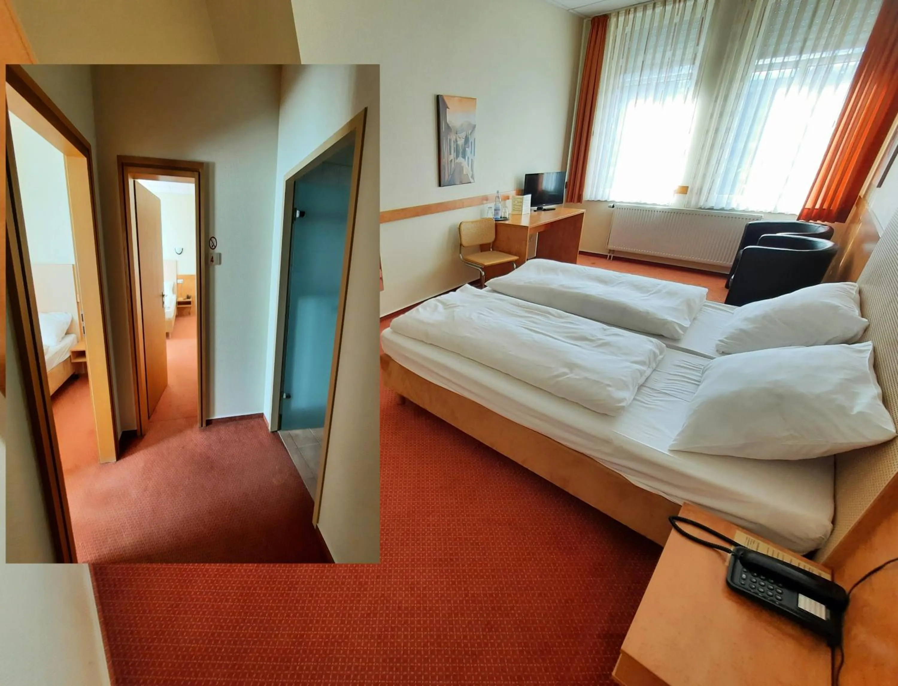 Photo of the whole room, Bed in Parkhotel Kevelaer