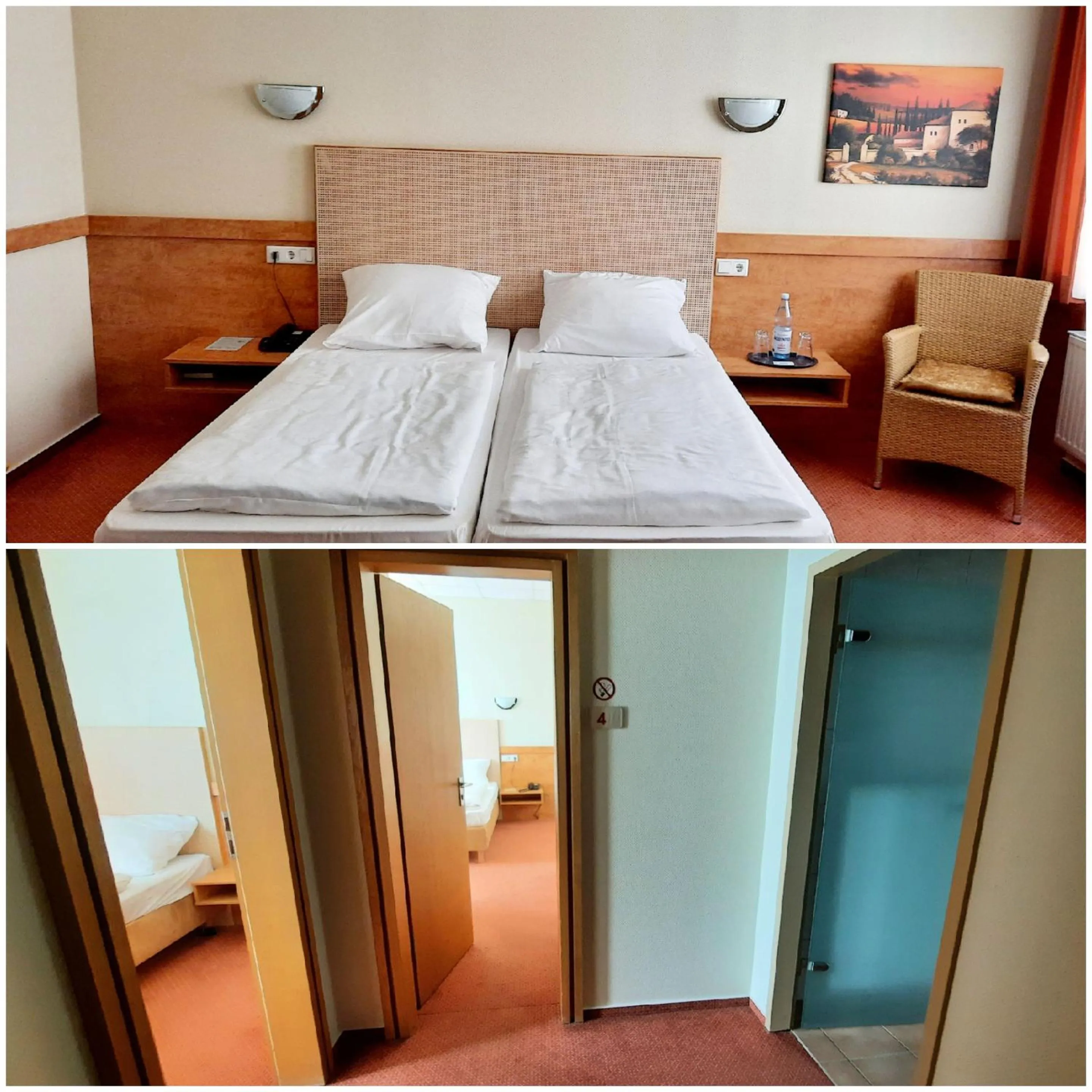 Bedroom, Bed in Parkhotel Kevelaer