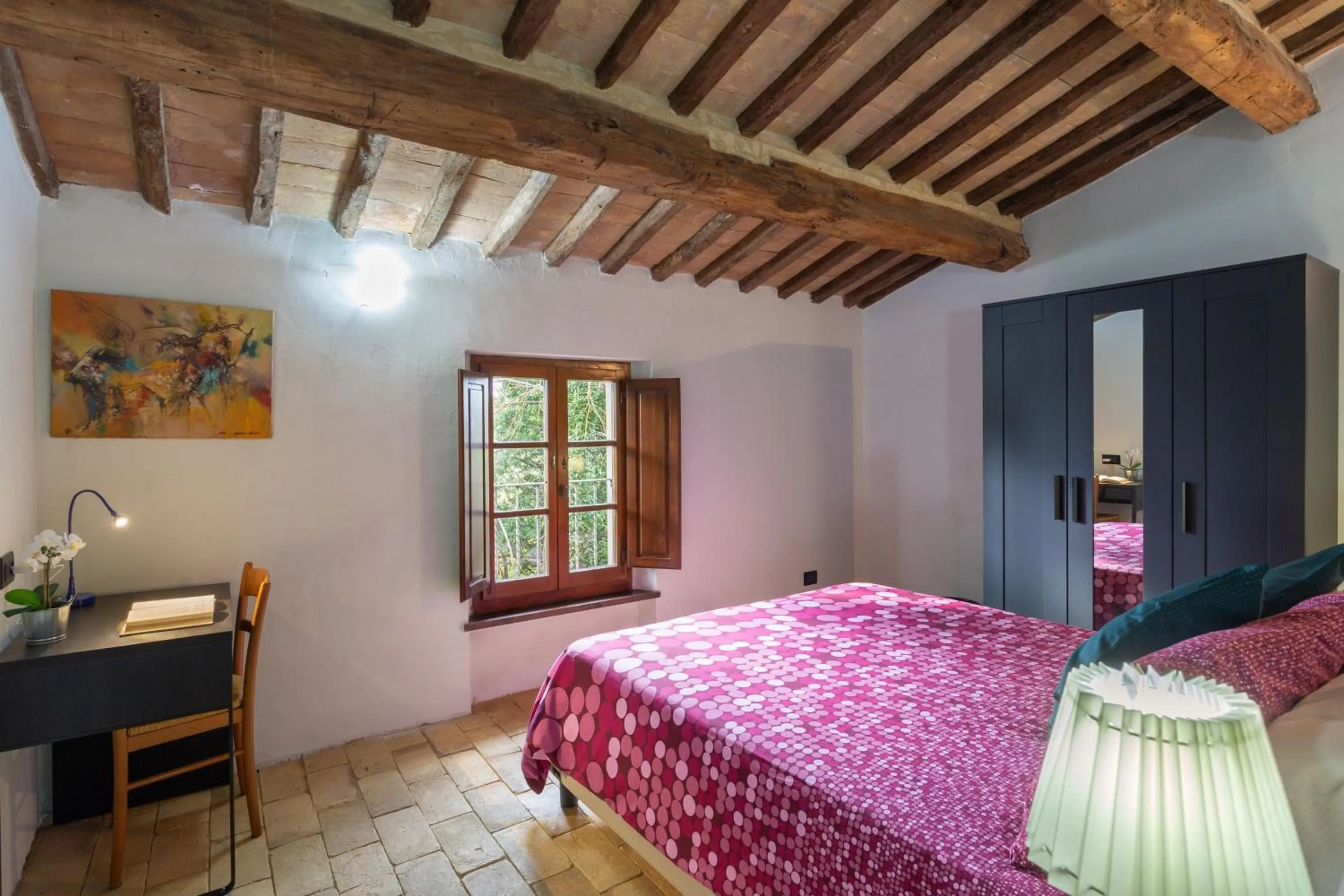 Bed in GH Borgo Pulciano Agriturismo