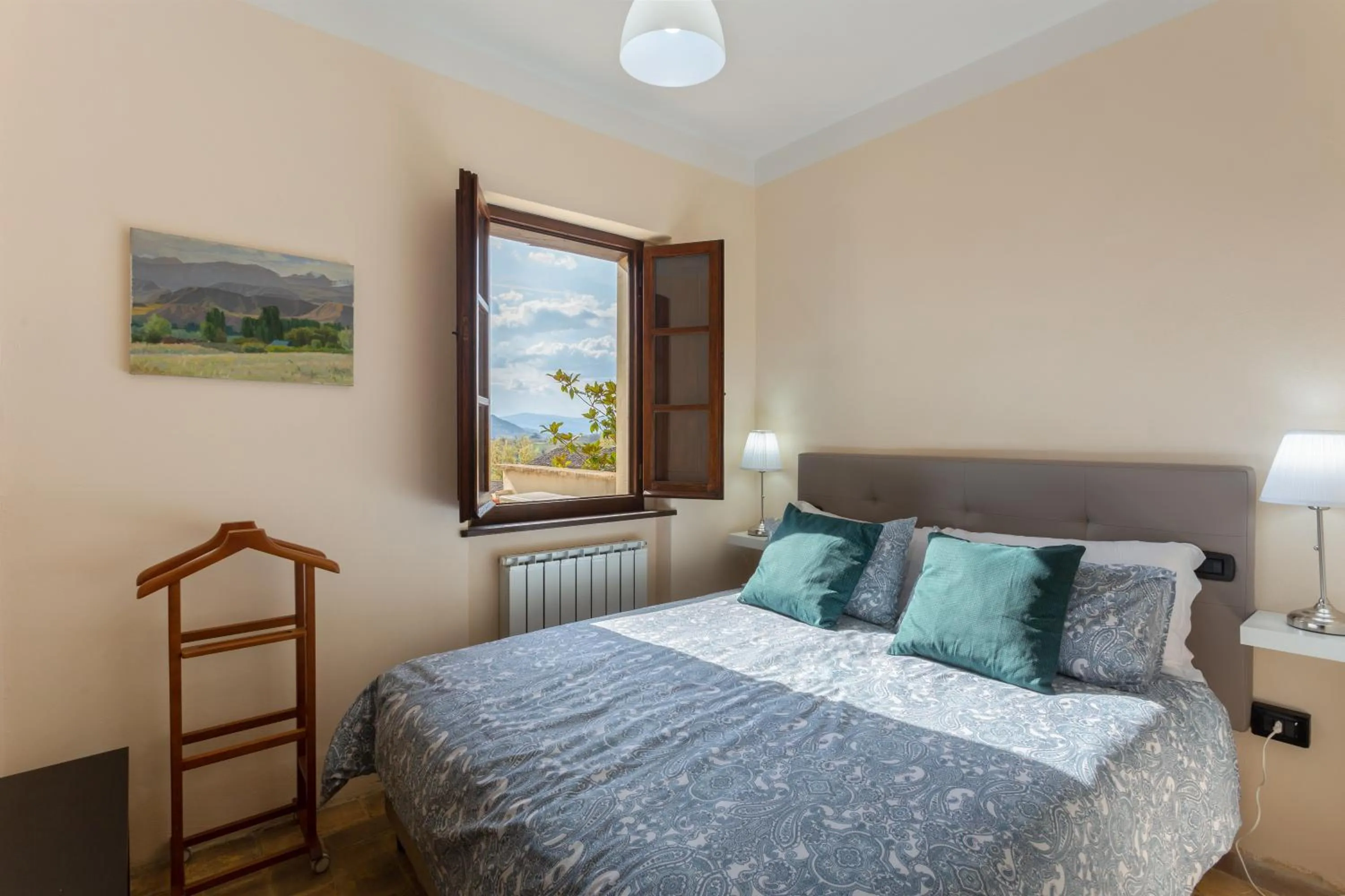 Bed in GH Borgo Pulciano Agriturismo