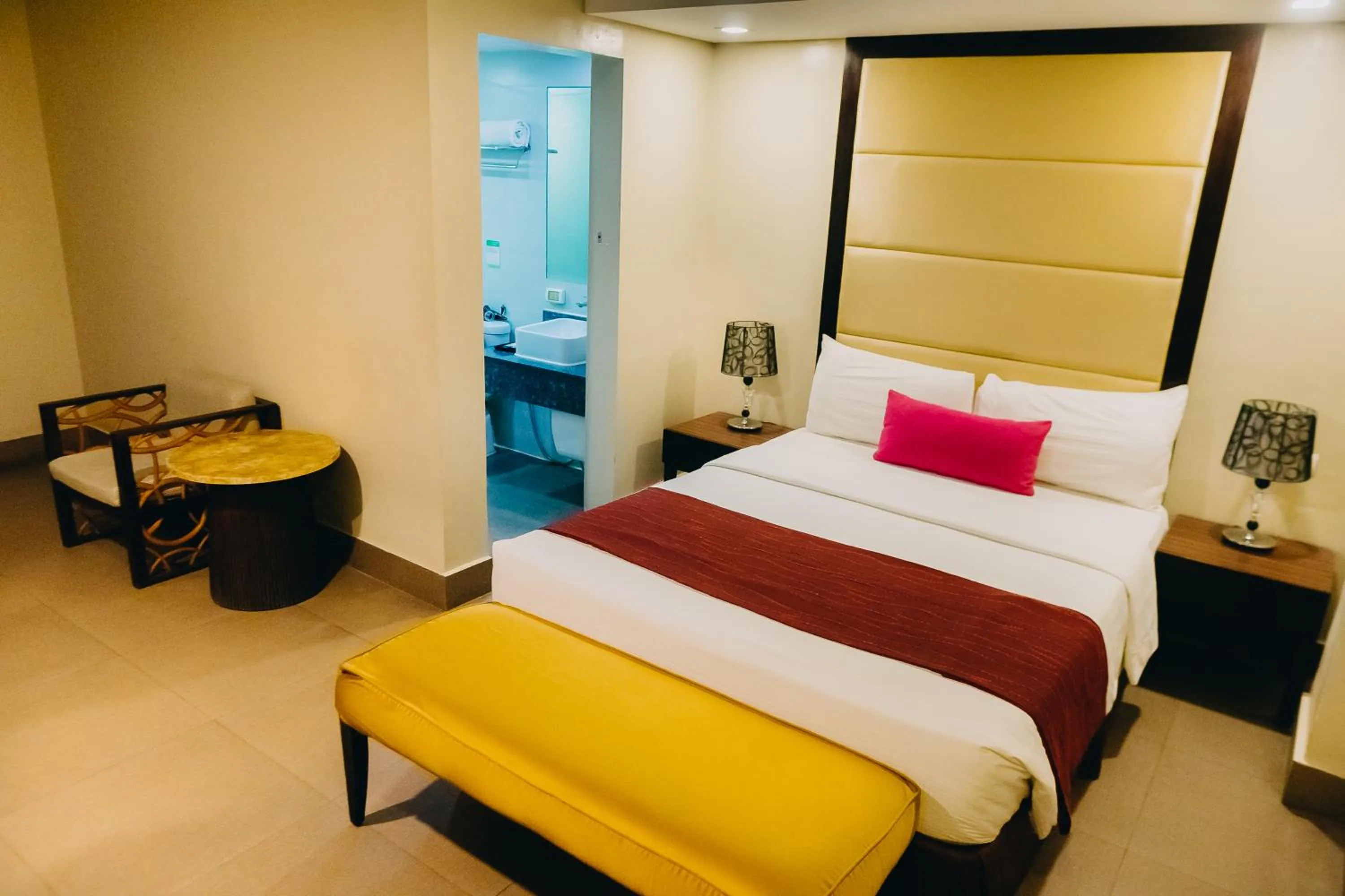 Bedroom, Bed in Goldberry Suites & Hotel Mactan