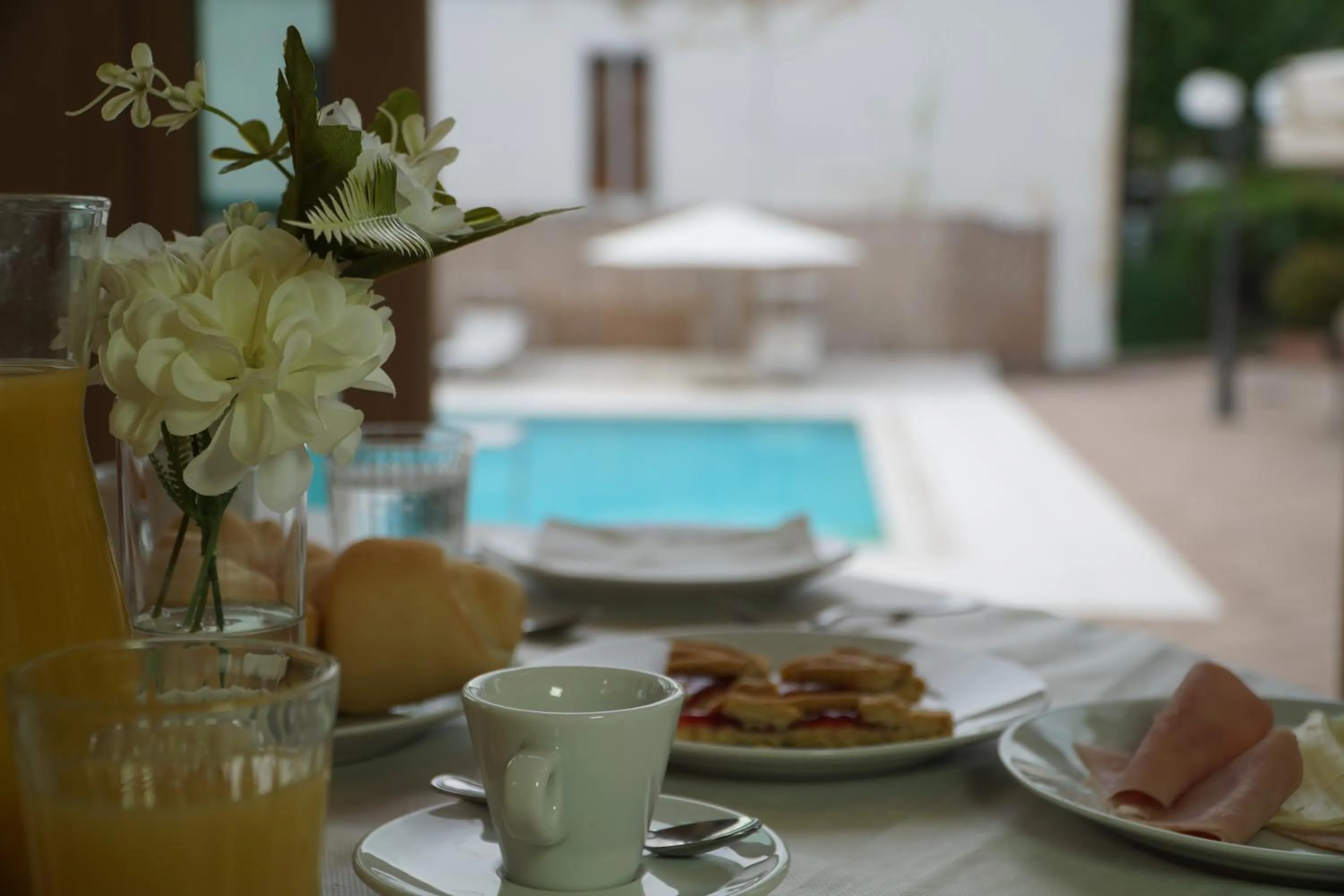 Patio in Hotel President