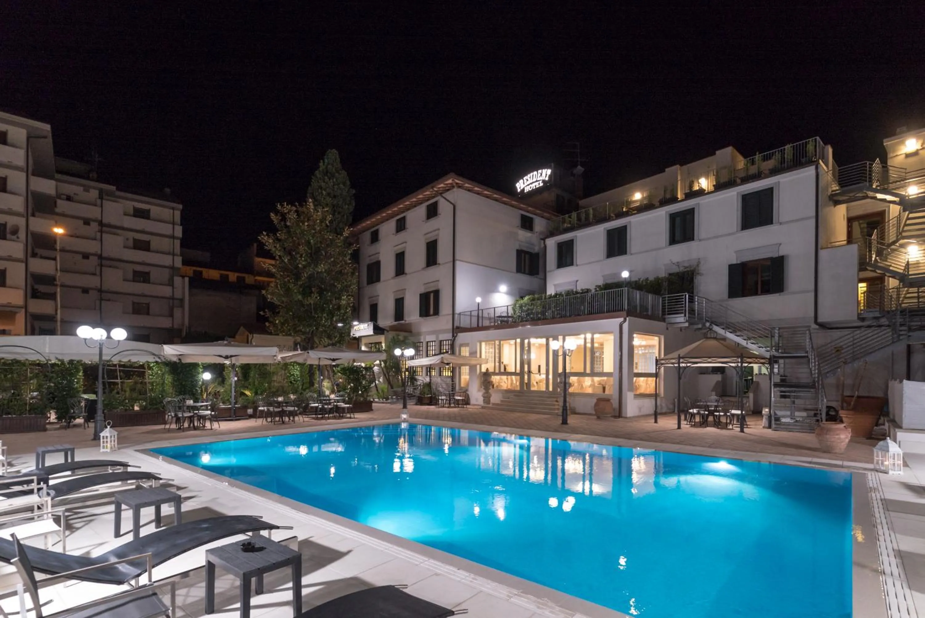 Property building in Hotel President