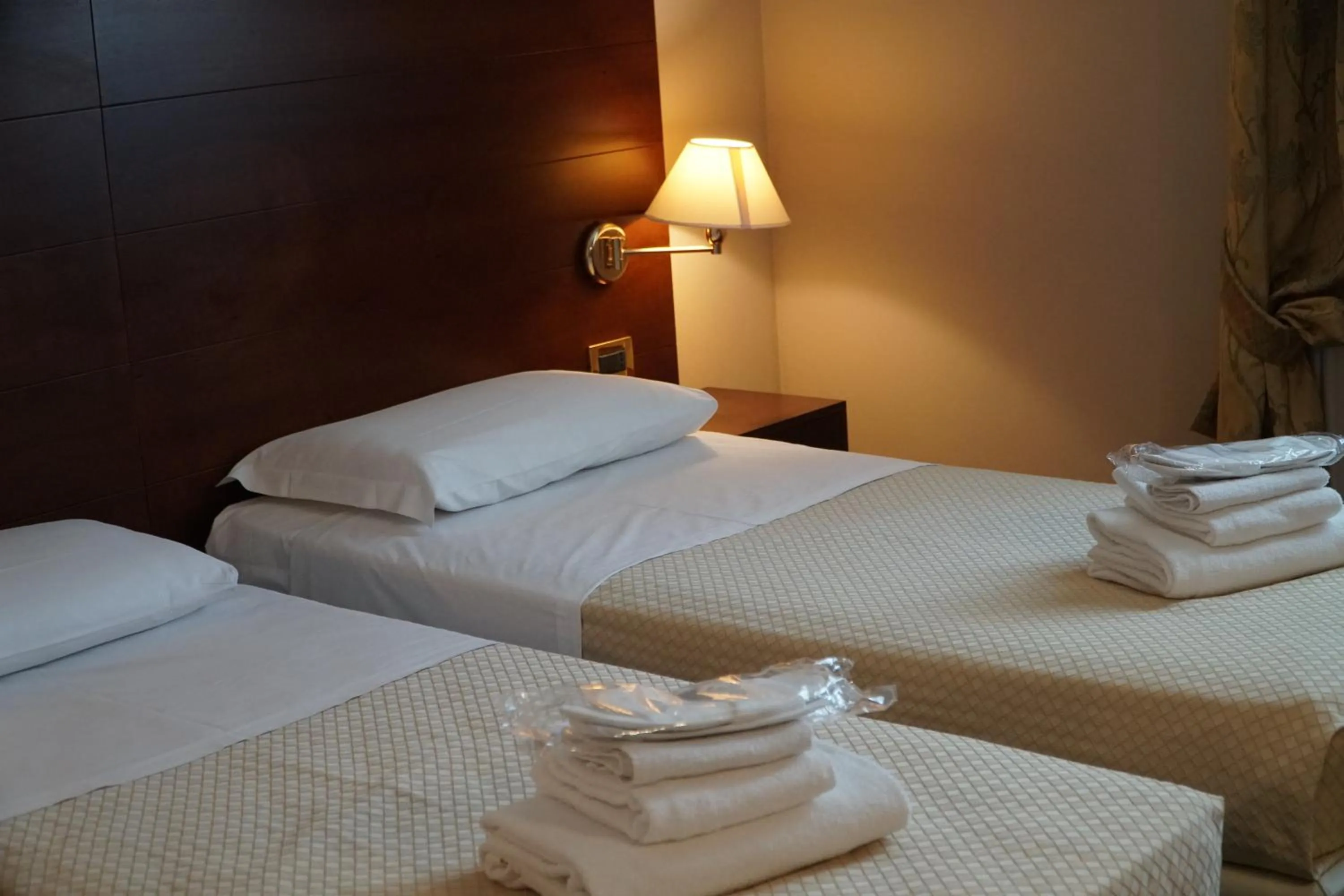 Bed in Hotel President