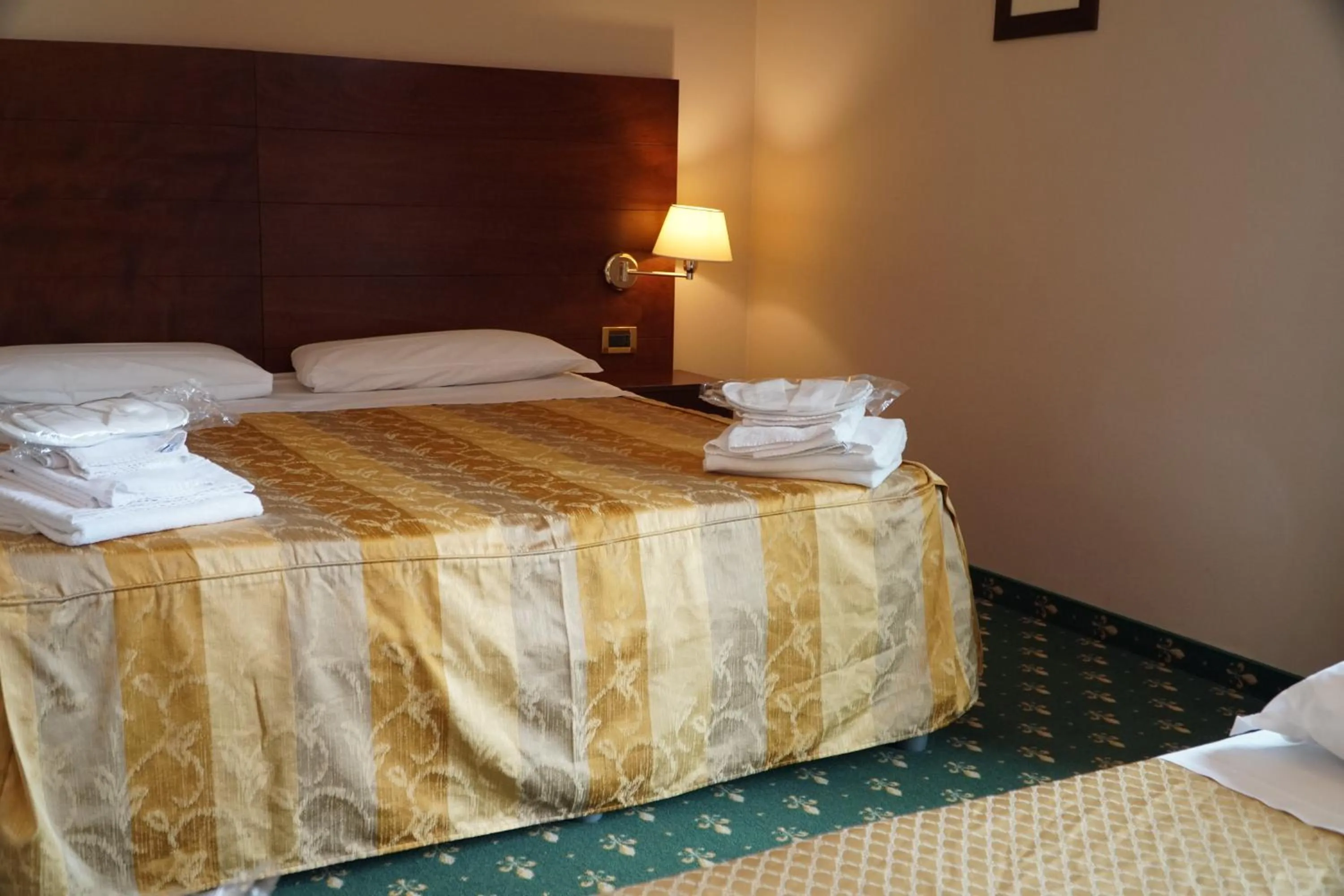 Bed in Hotel President