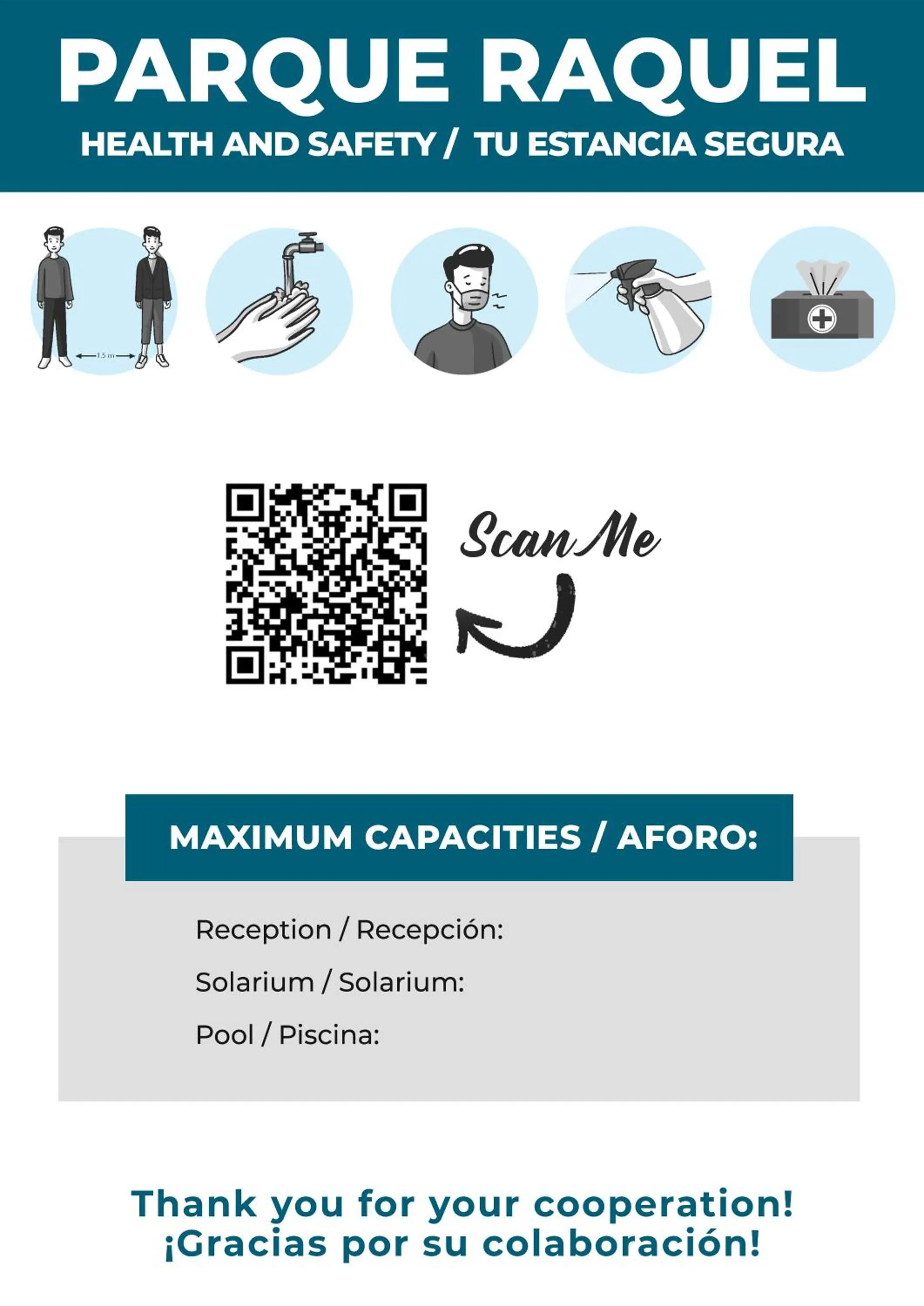 Logo/Certificate/Sign in Parque Raquel