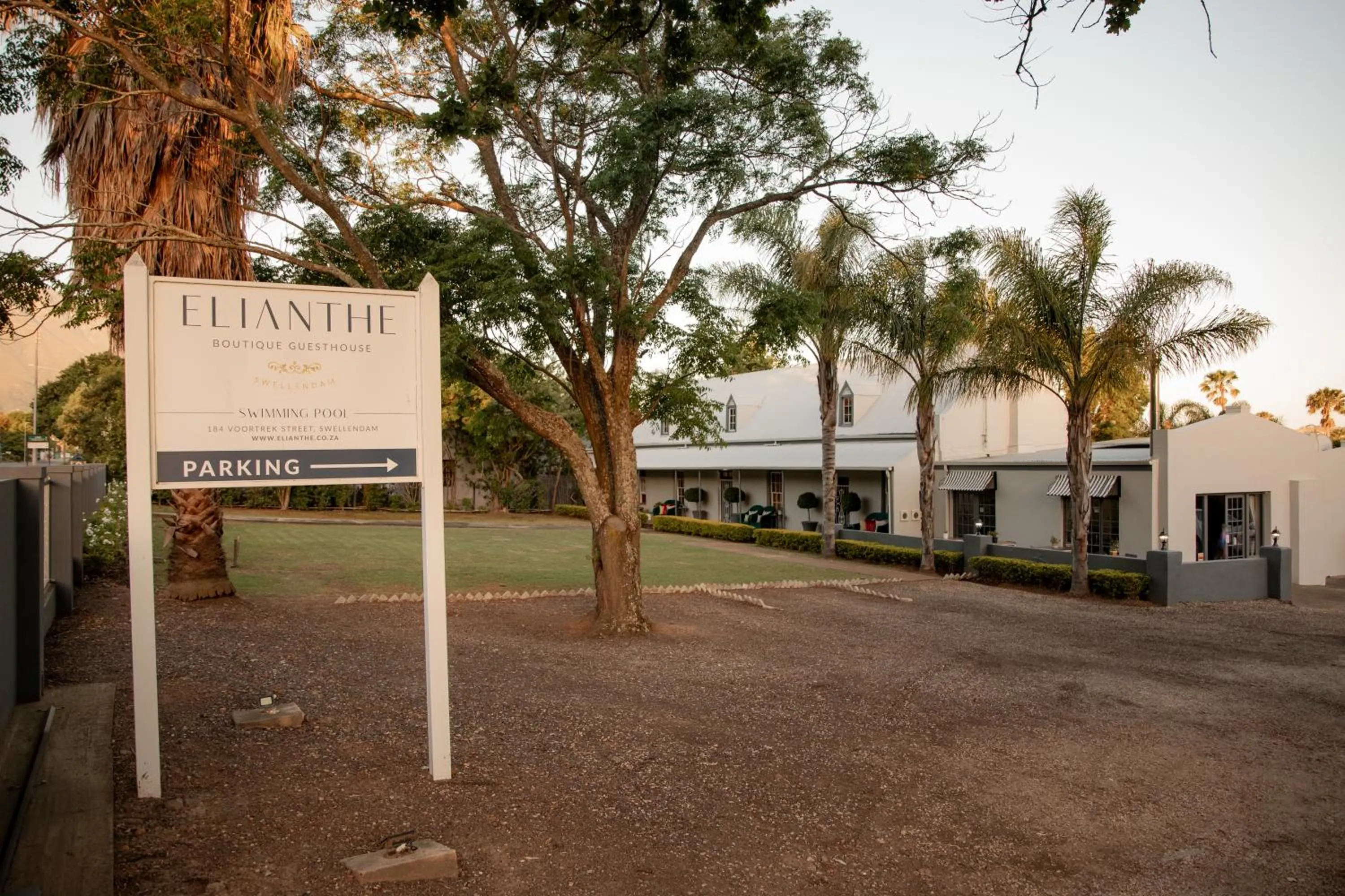 Parking in Elianthe Guesthouse