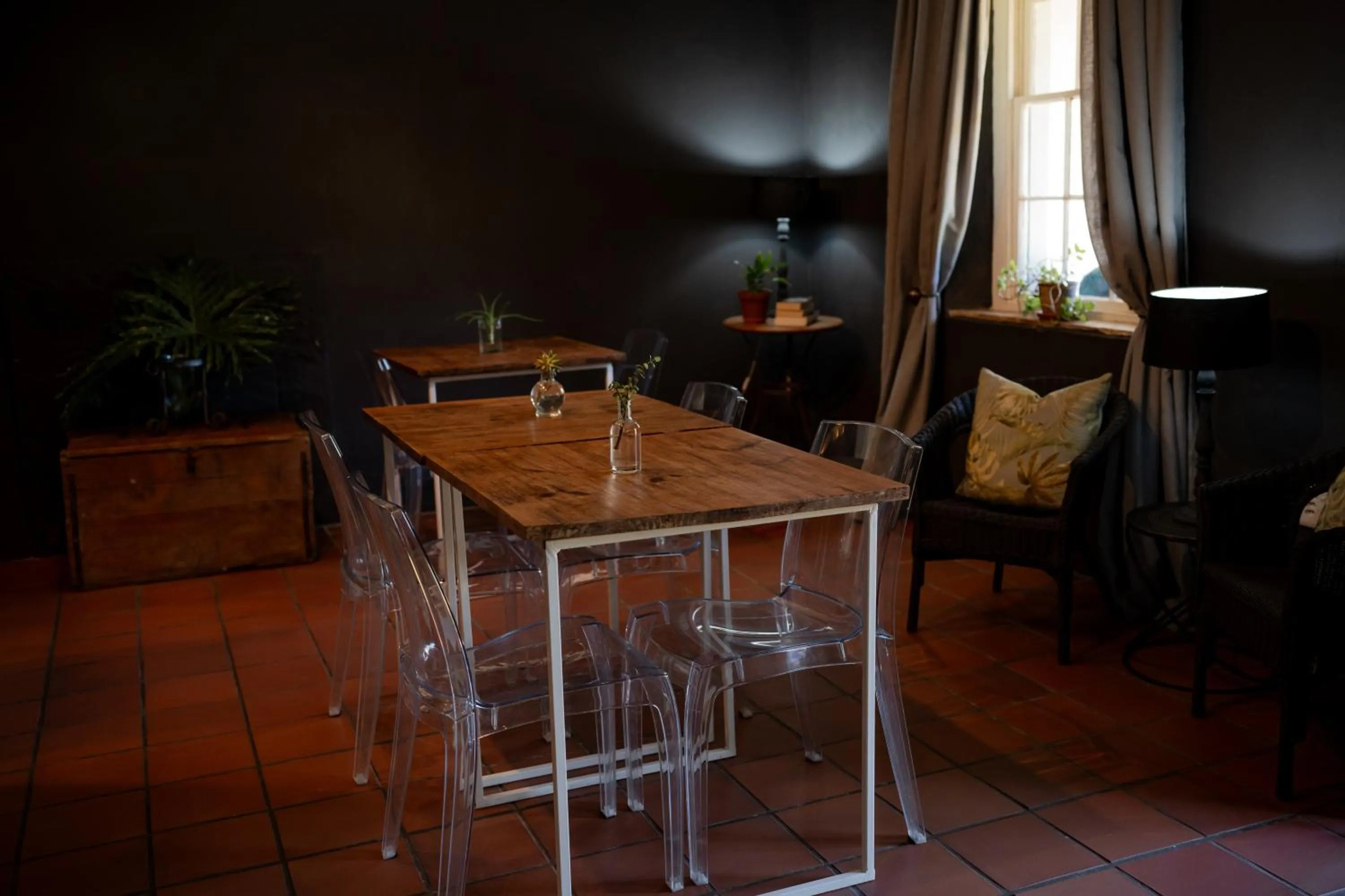 Seating area in Elianthe Guesthouse