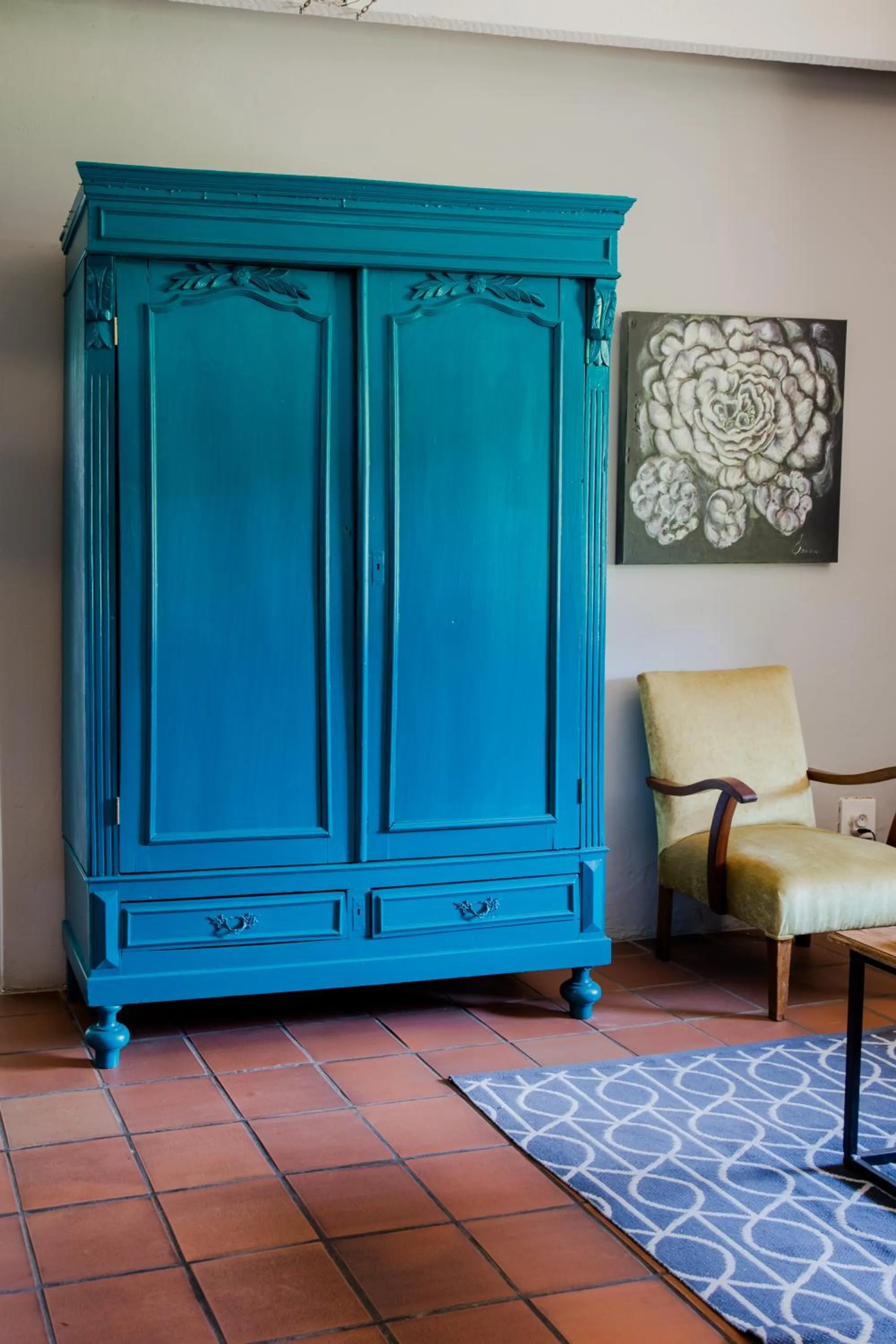 Decorative detail in Elianthe Guesthouse