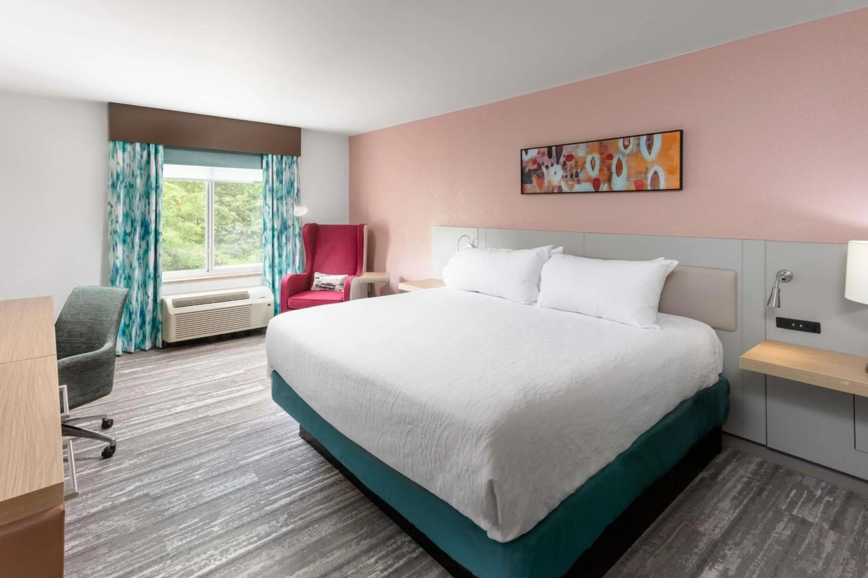 Bed in Hilton Garden Inn Columbus