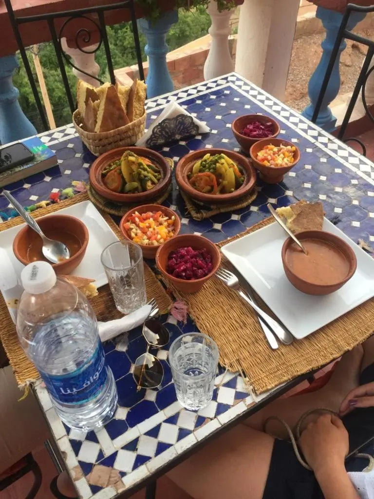 Food and drinks in Riad Sephora