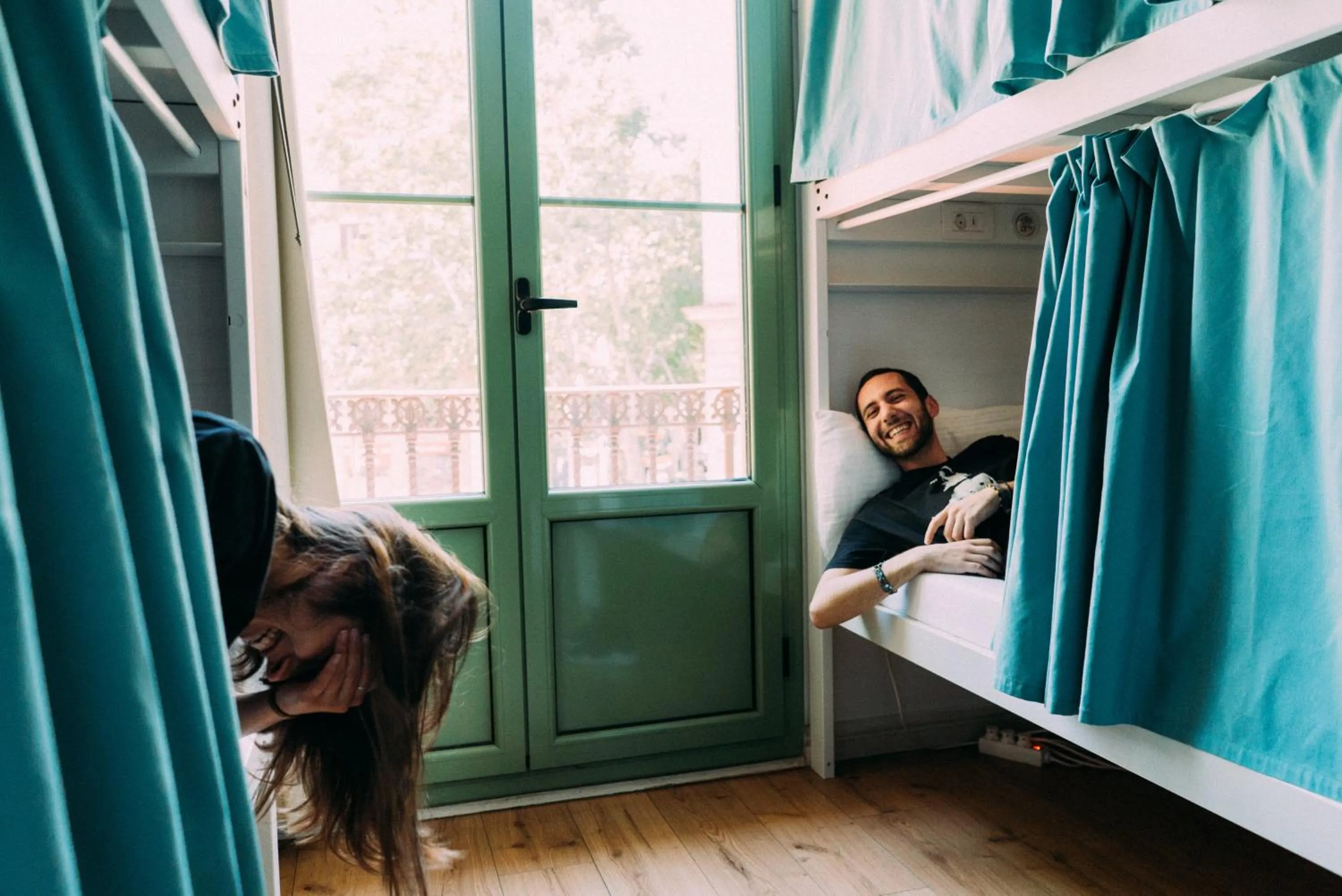 People, Bed in Black Swan Hostel