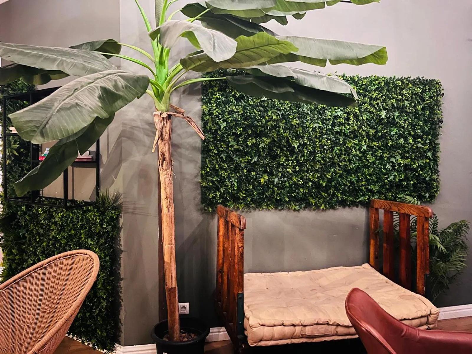 Living room in Black Swan Hostel