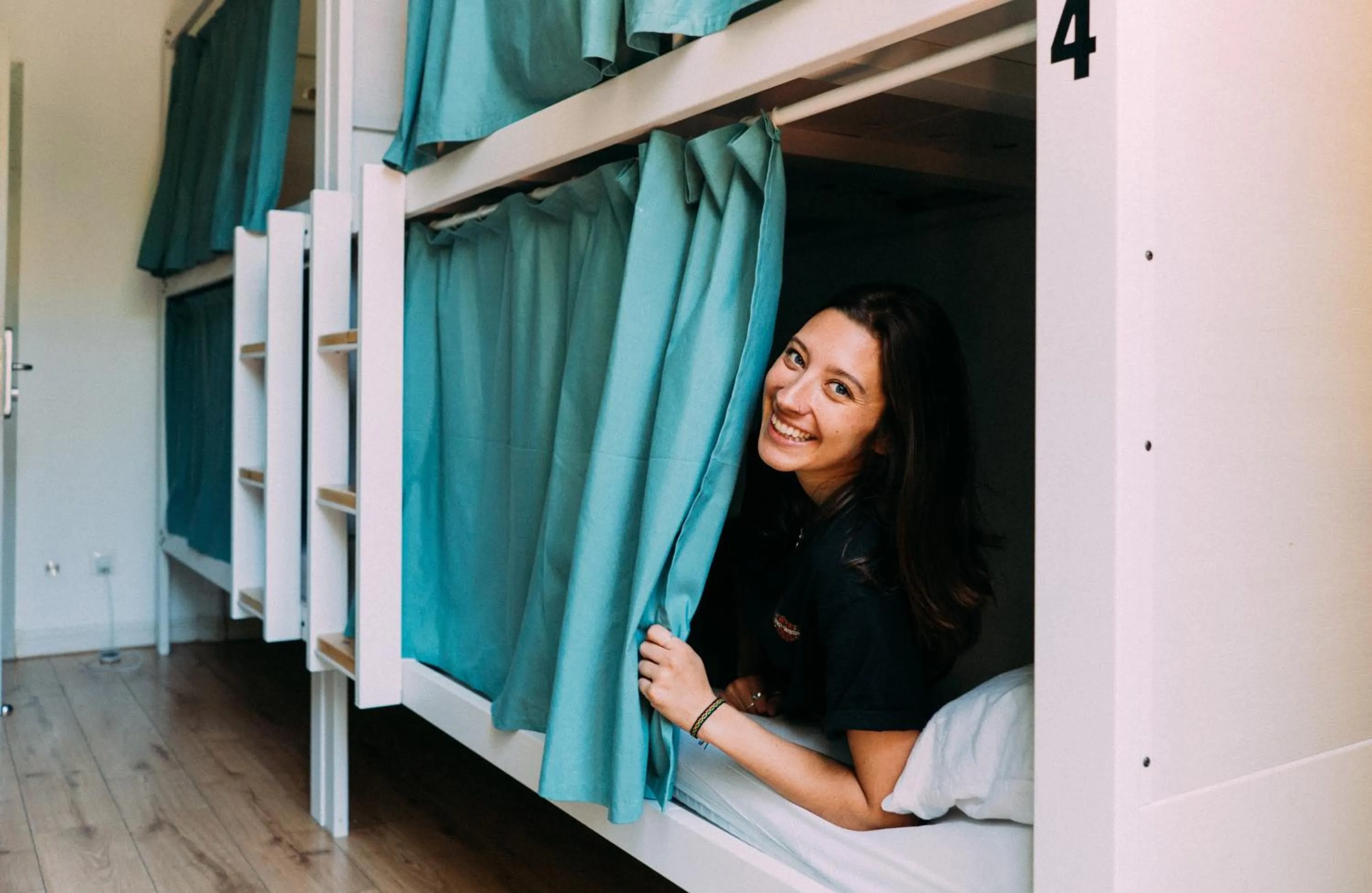 bunk bed, Bed in Black Swan Hostel