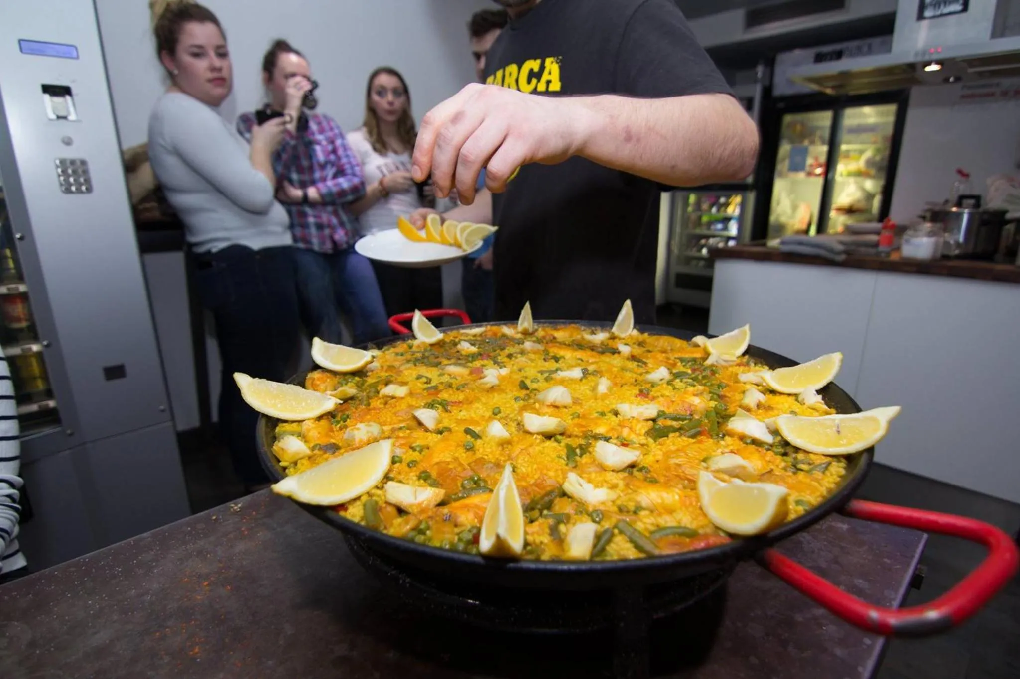 Food and drinks in Black Swan Hostel