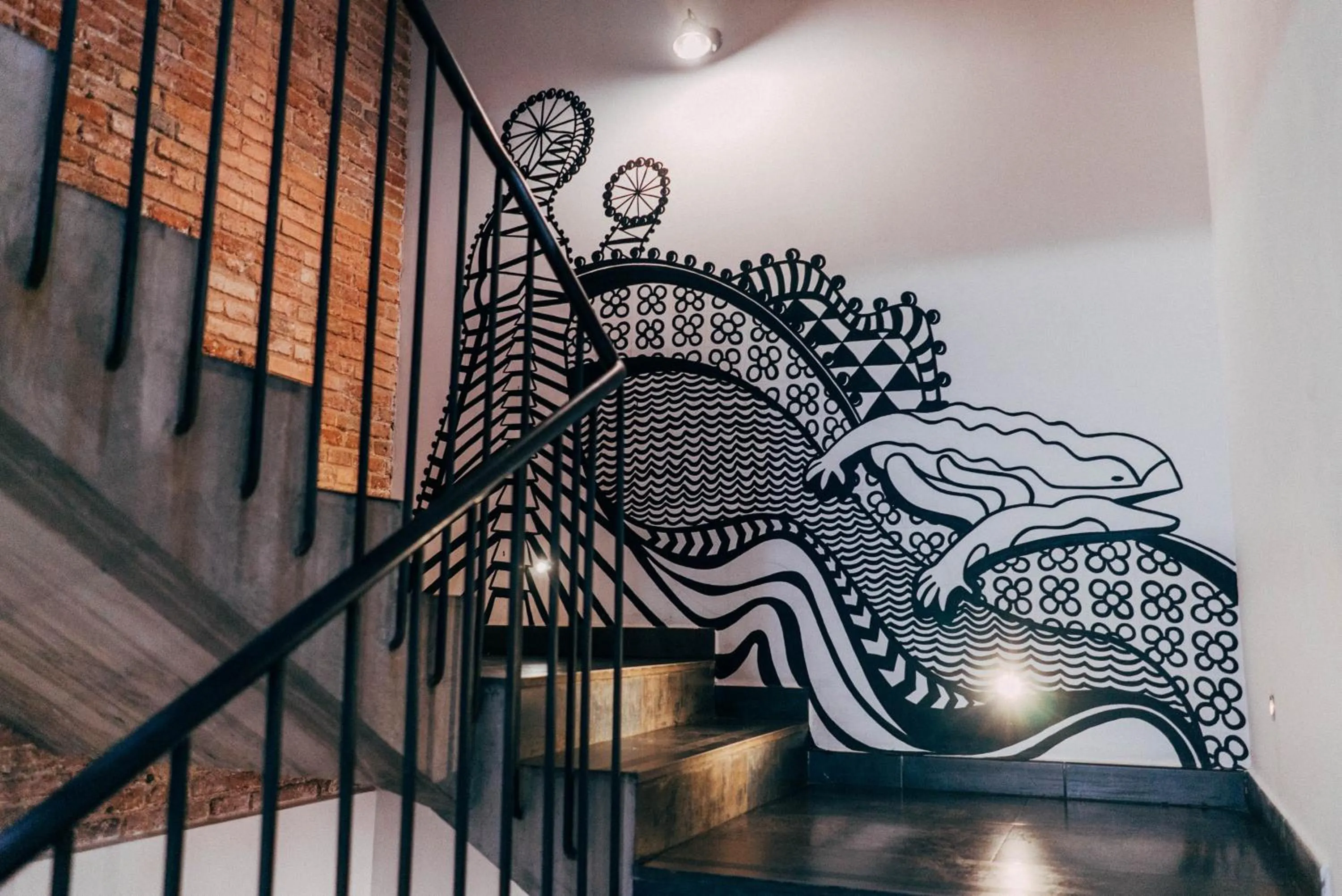 Area and facilities in Black Swan Hostel