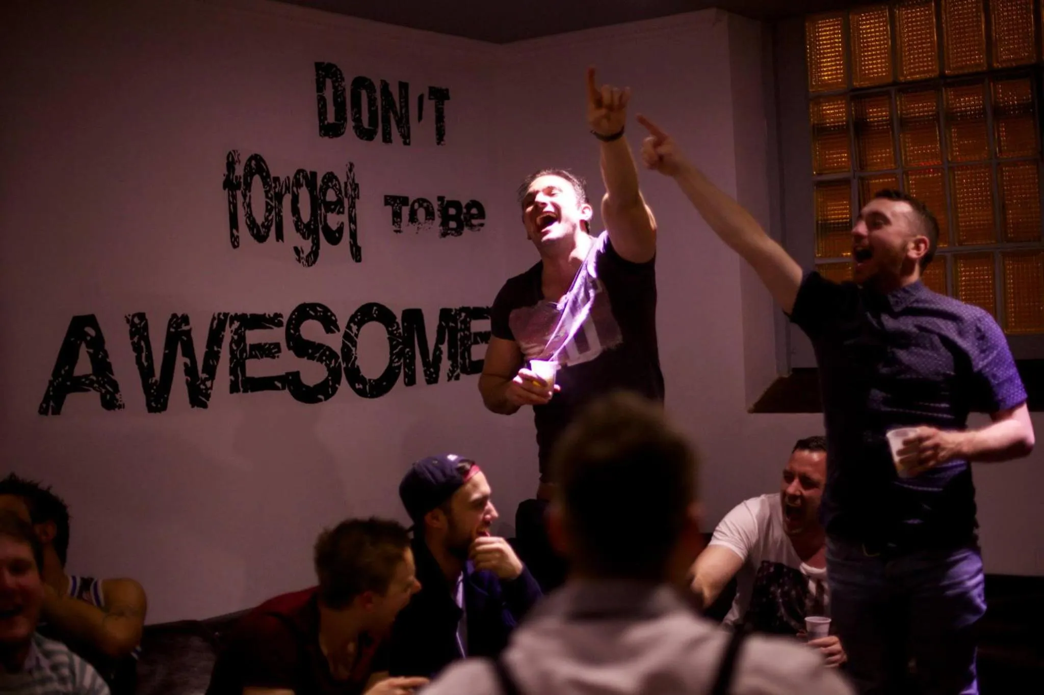 Staff in Black Swan Hostel