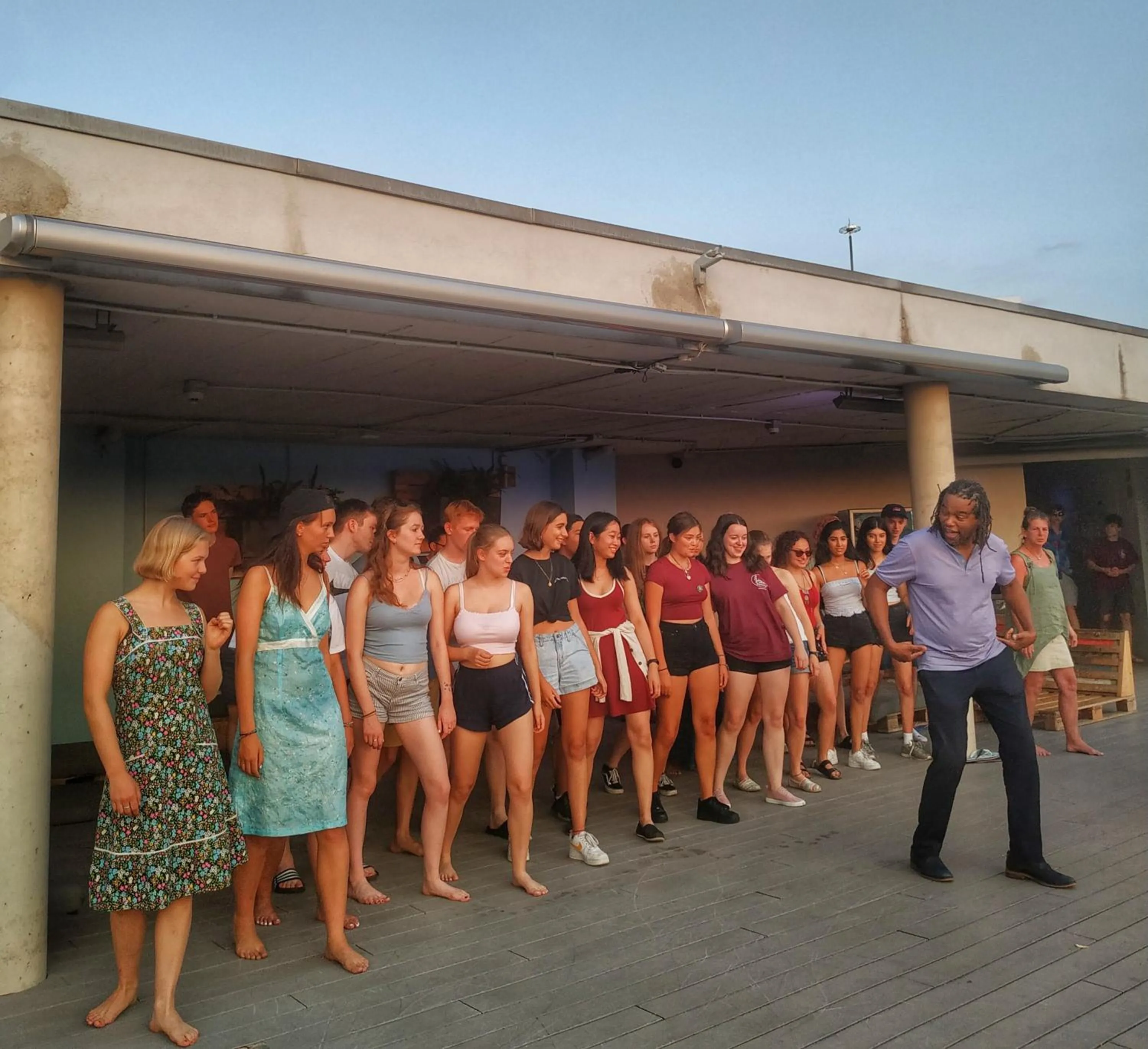 People in Twentytu Hostel Barcelona