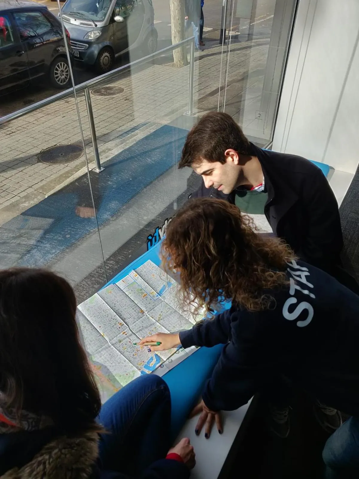 Lobby or reception in Twentytu Hostel Barcelona