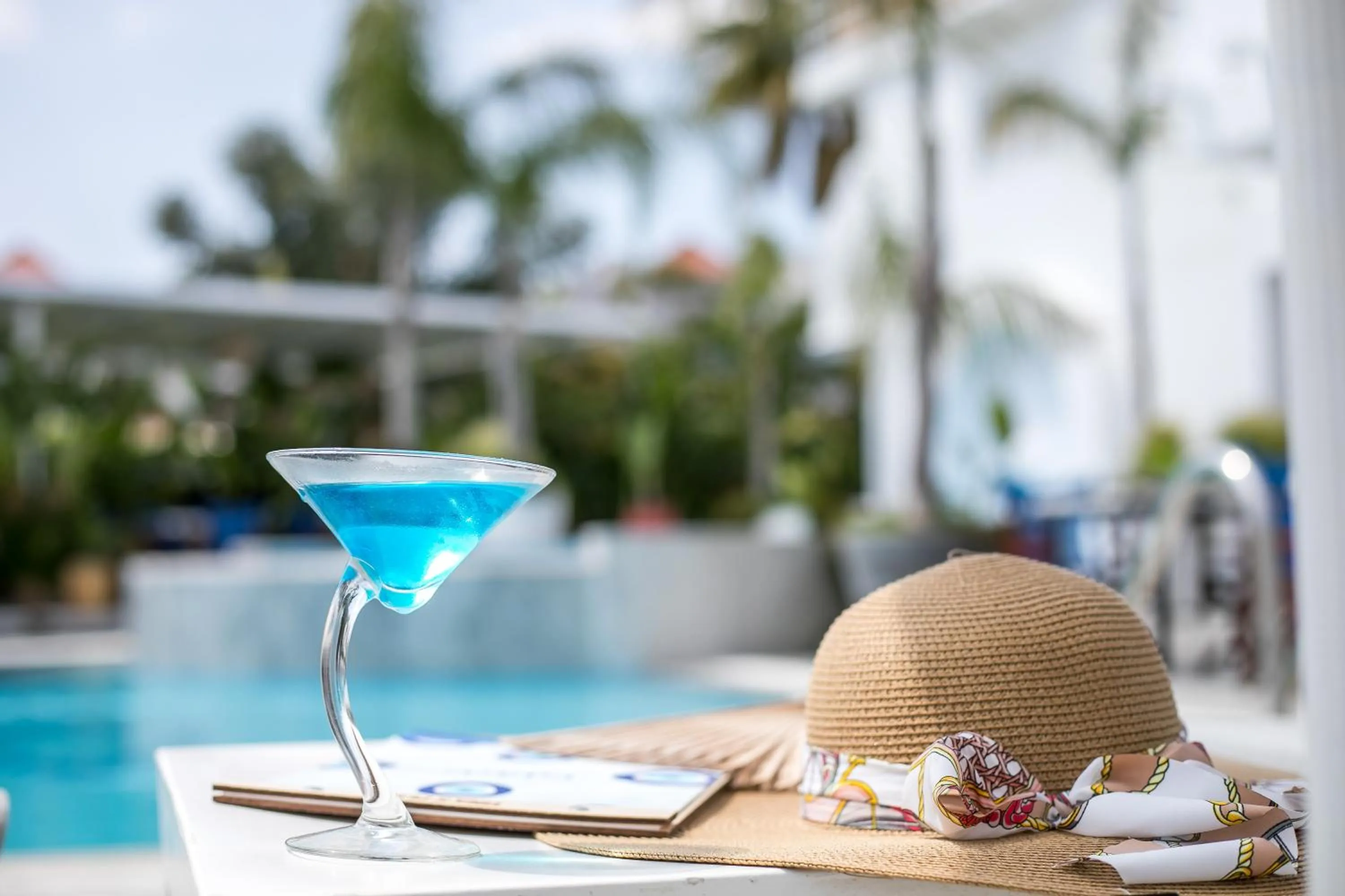 Swimming pool in Tinas Plus Hotel