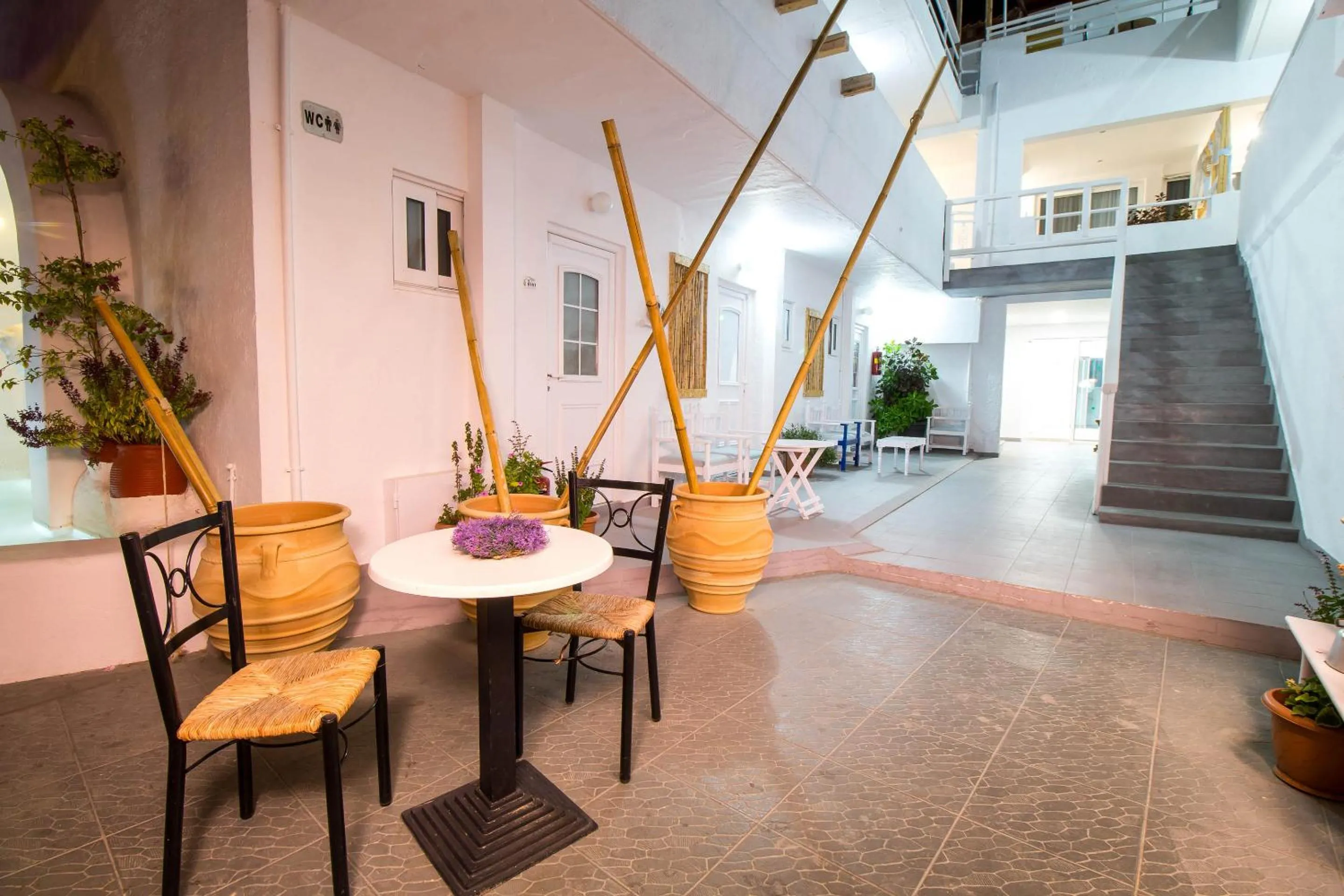 Area and facilities in Tinas Plus Hotel