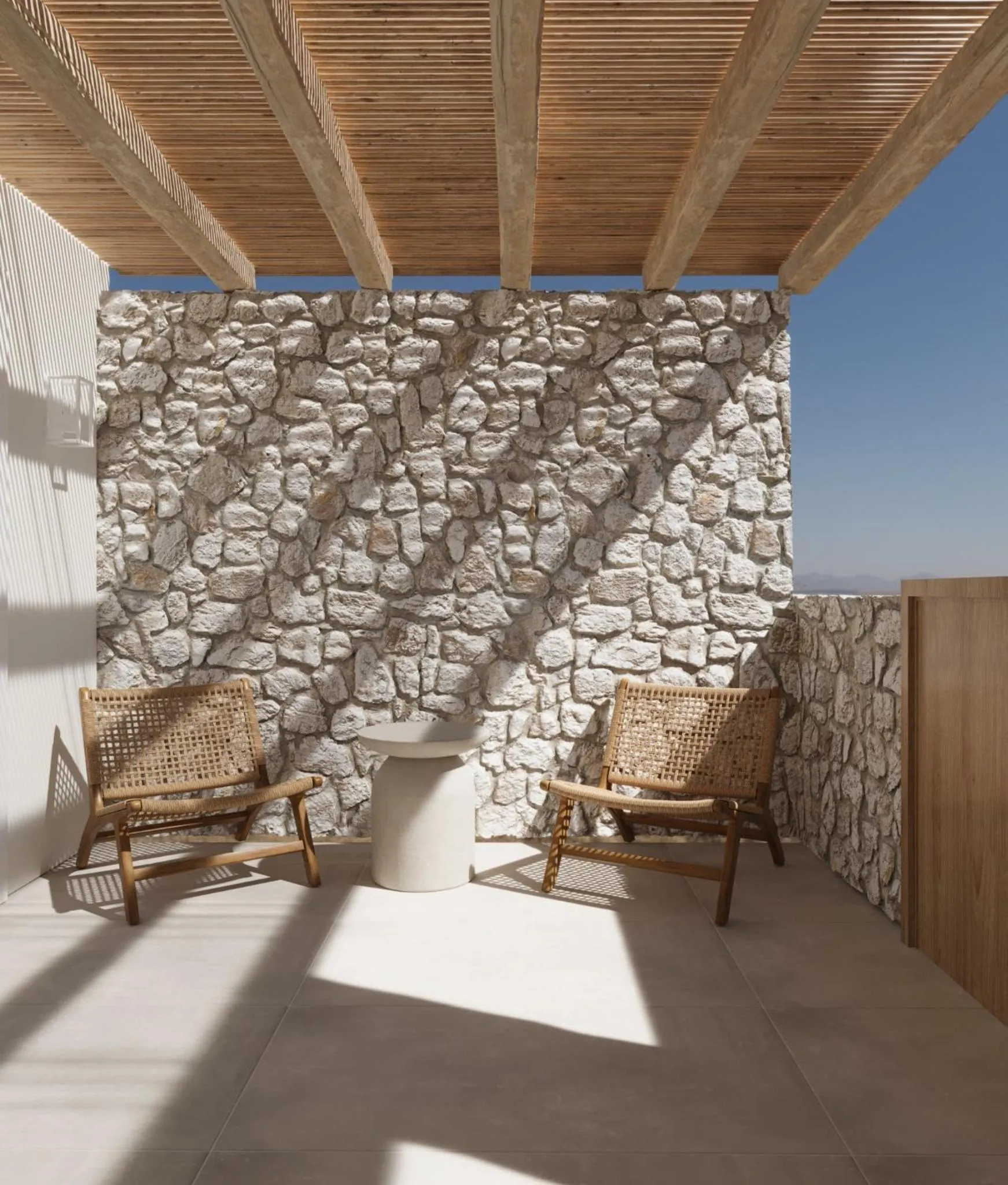 Balcony/Terrace in Tinas Plus Hotel