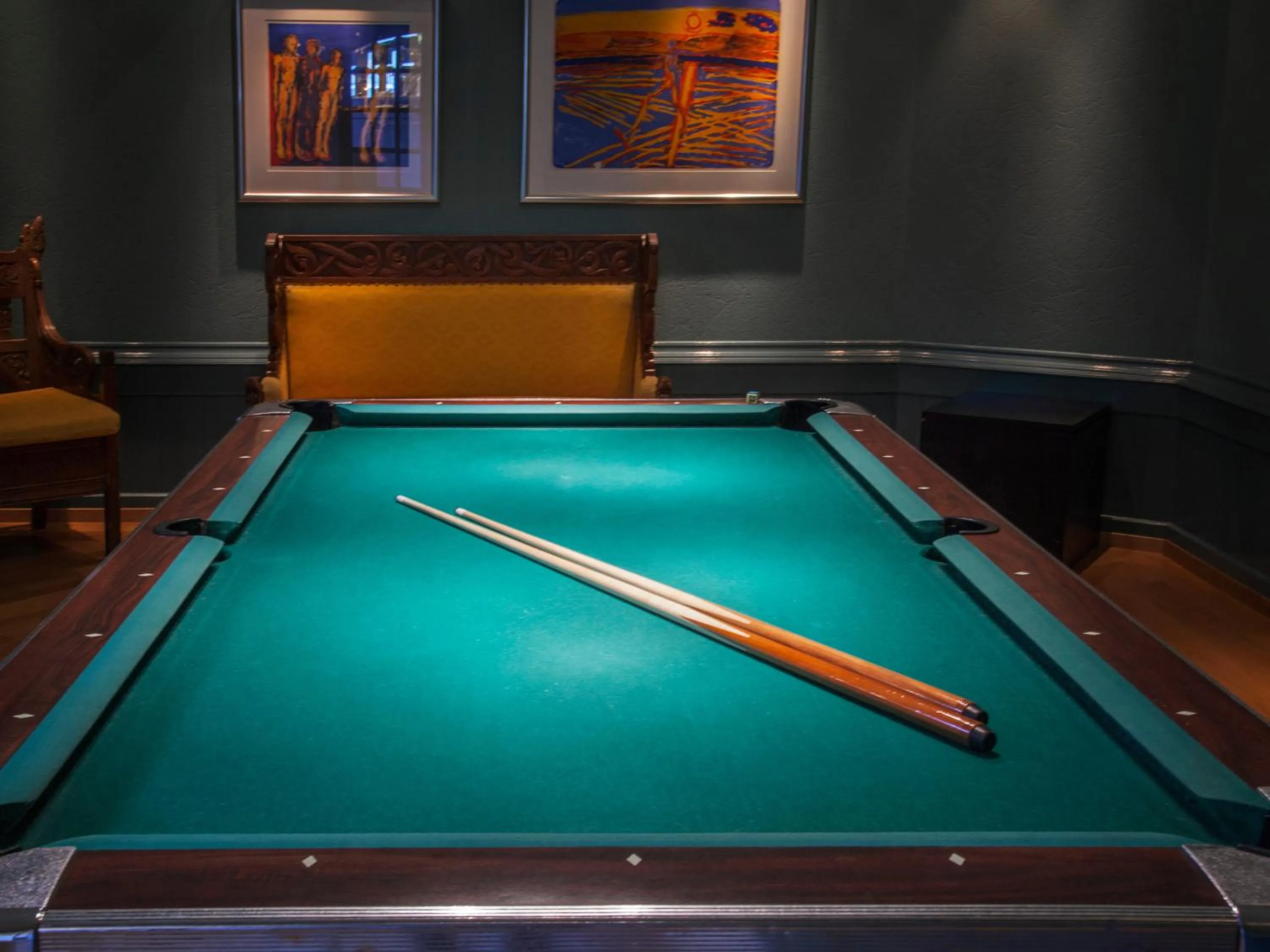 Billiard in Hotel Ullensvang