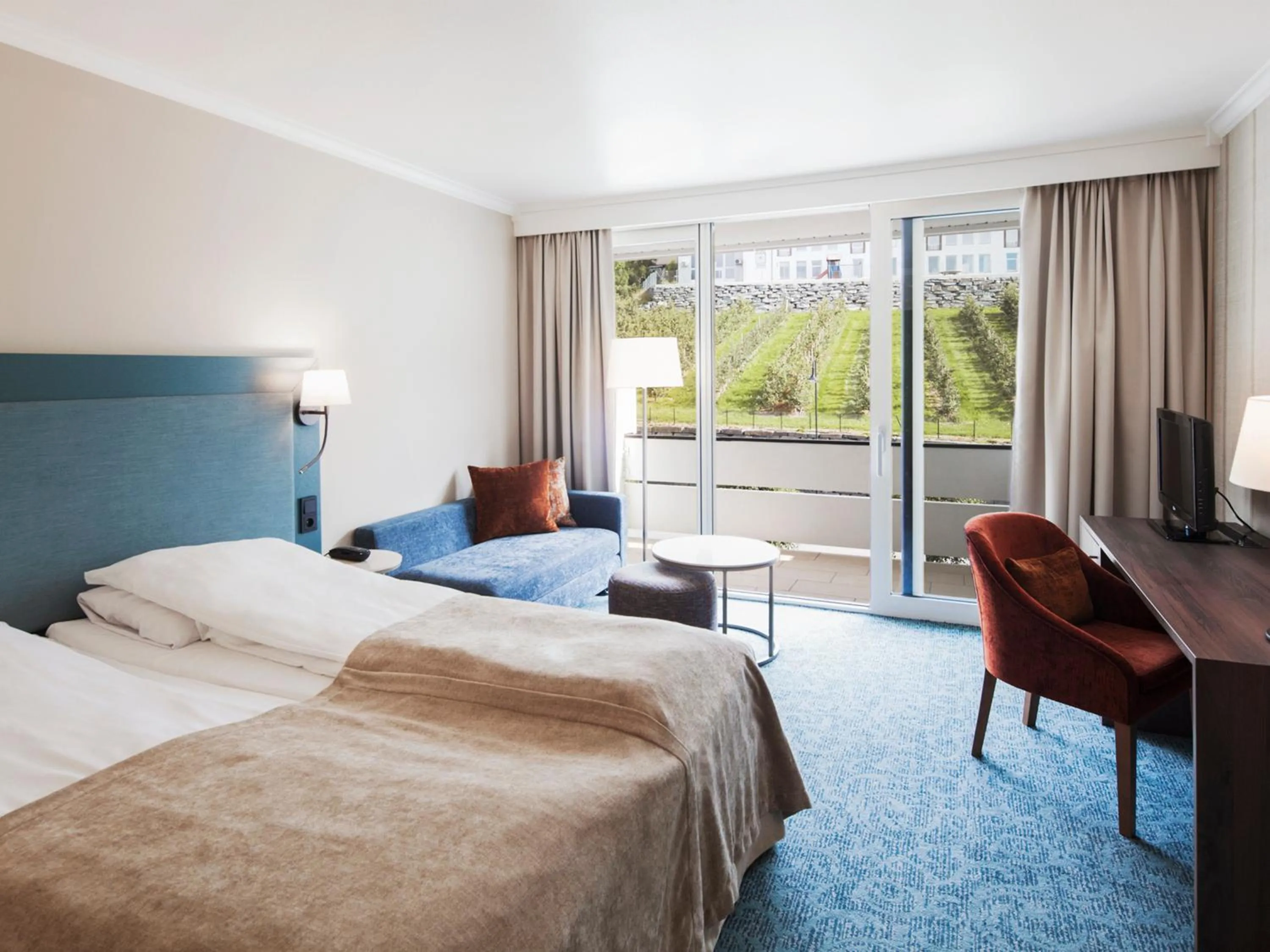 Bed in Hotel Ullensvang