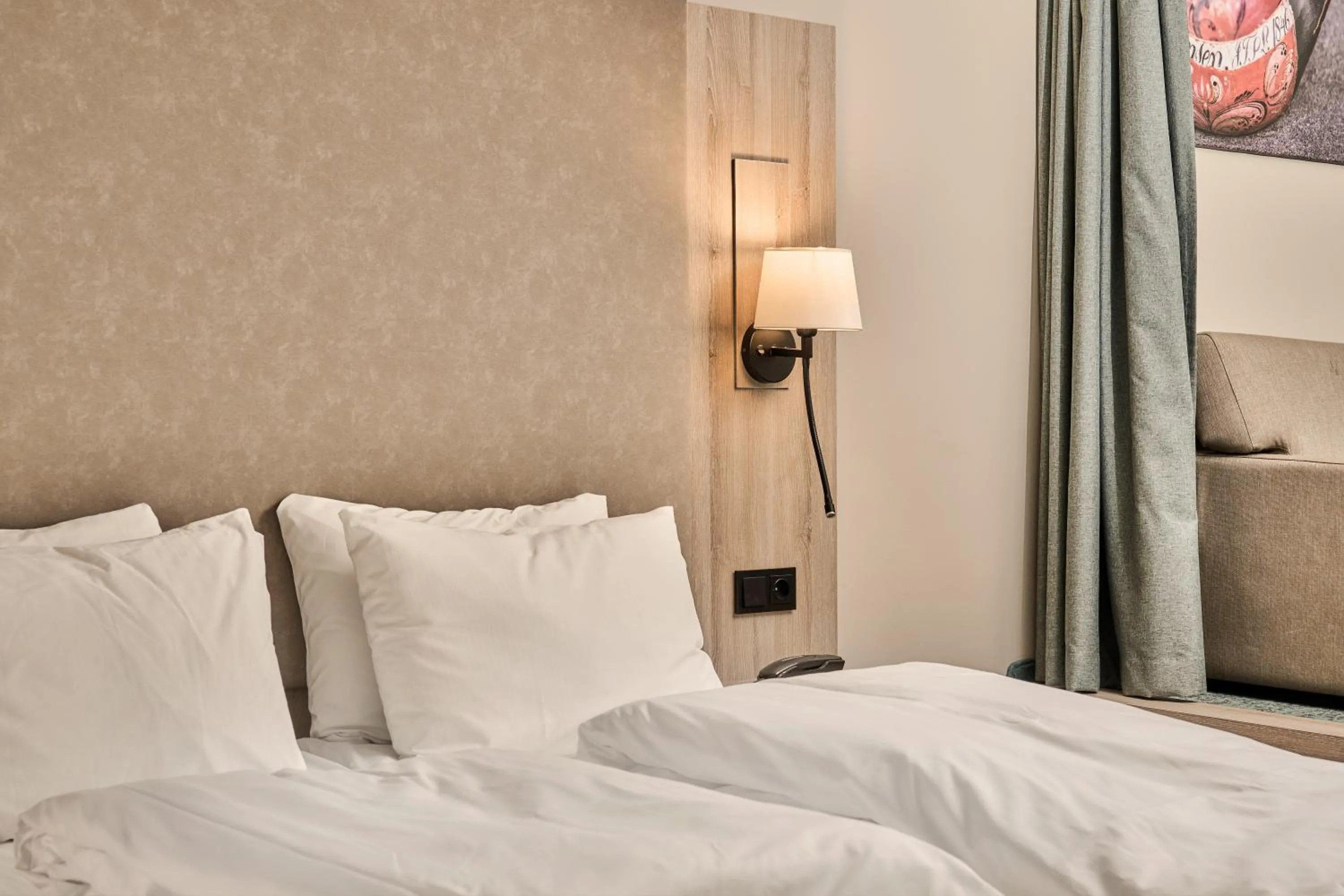 Bed in Hotel Ullensvang