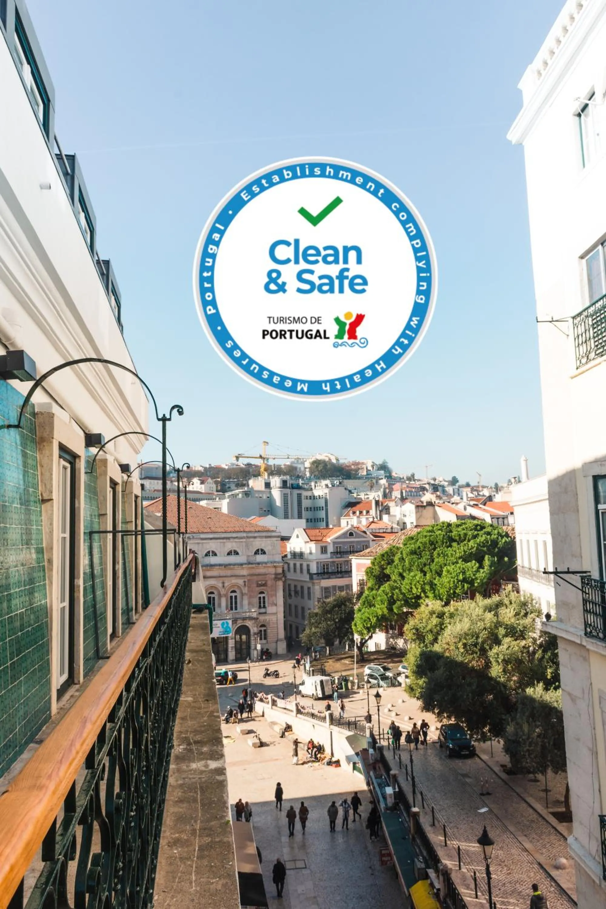 Street view in Rossio Boutique Hotel