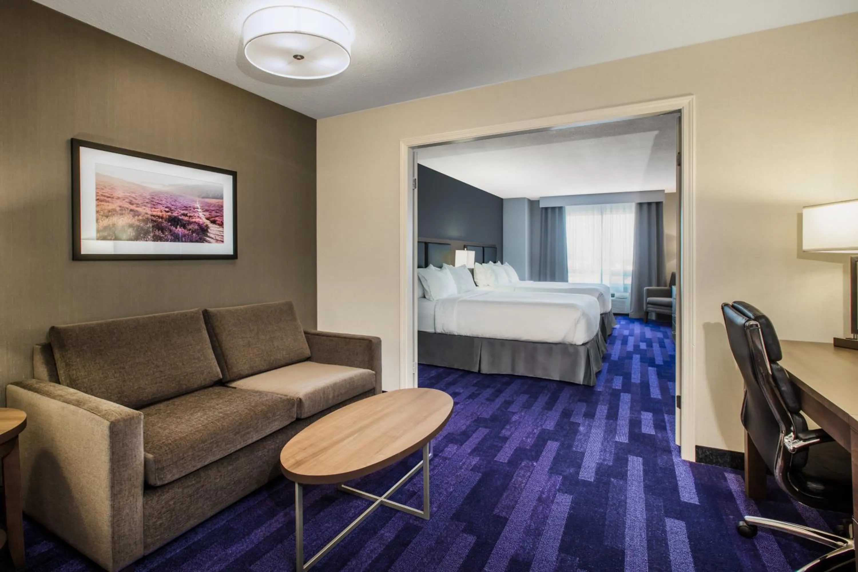 Photo of the whole room, Bed in Holiday Inn & Suites Grande Prairie by IHG
