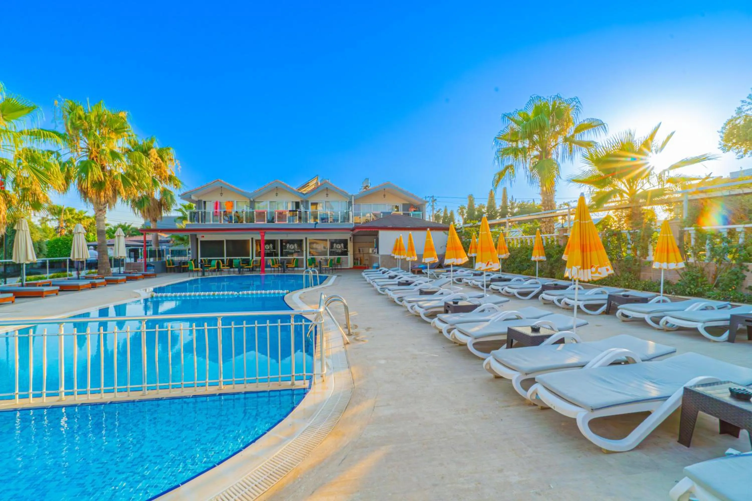 Pool view in Sayanora Hotel - All Inclusive