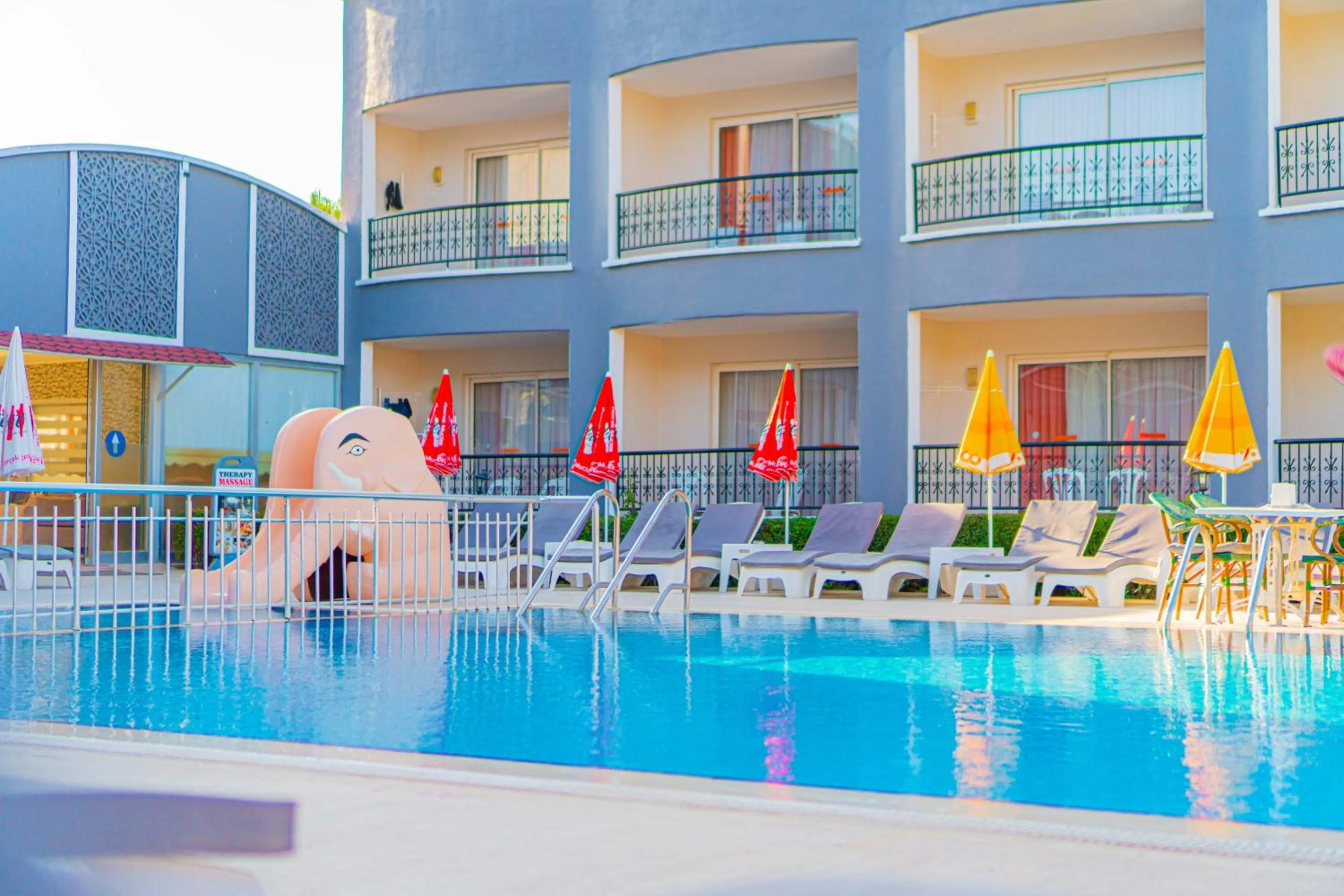 Pool view in Sayanora Hotel - All Inclusive