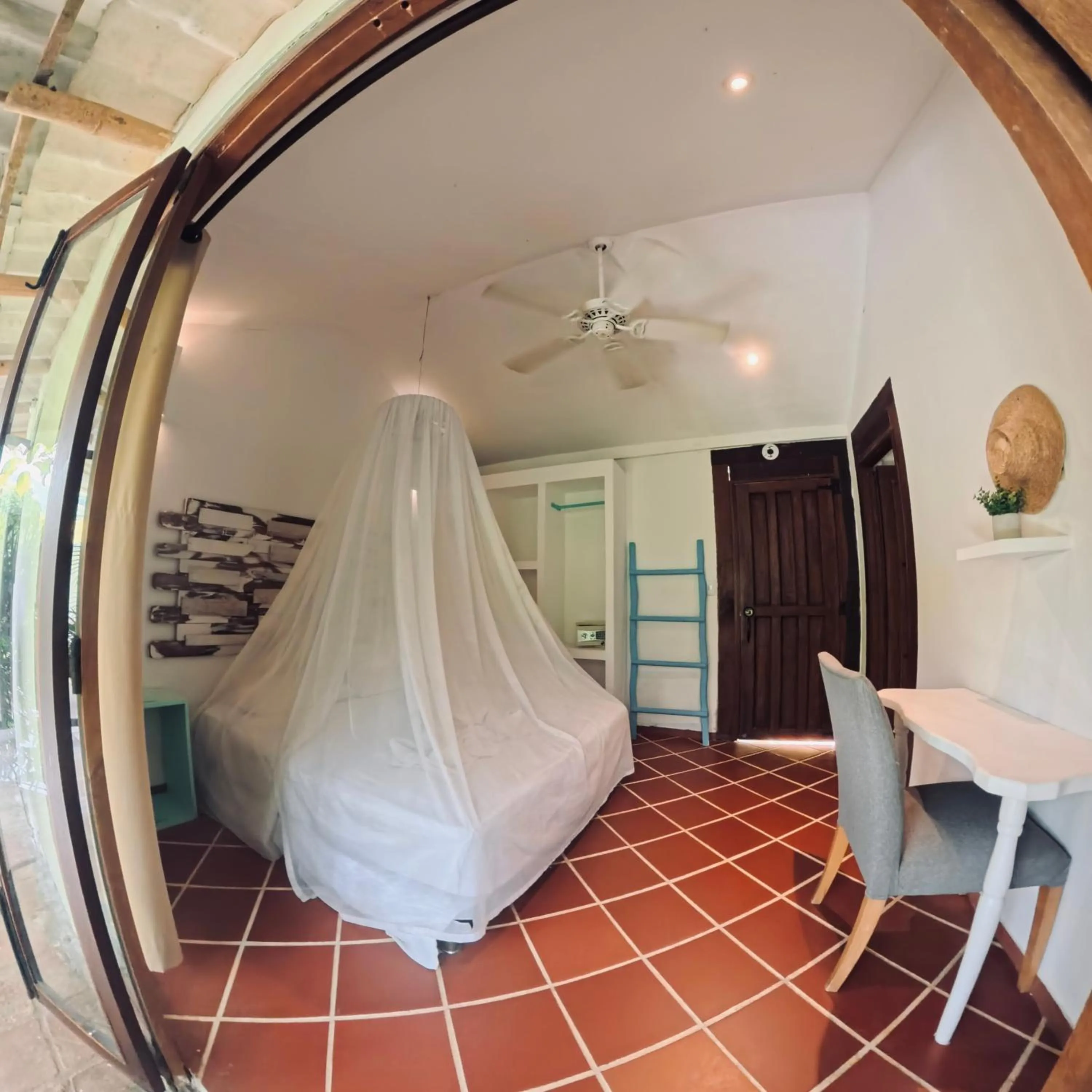 Bed in Costeño River Minca