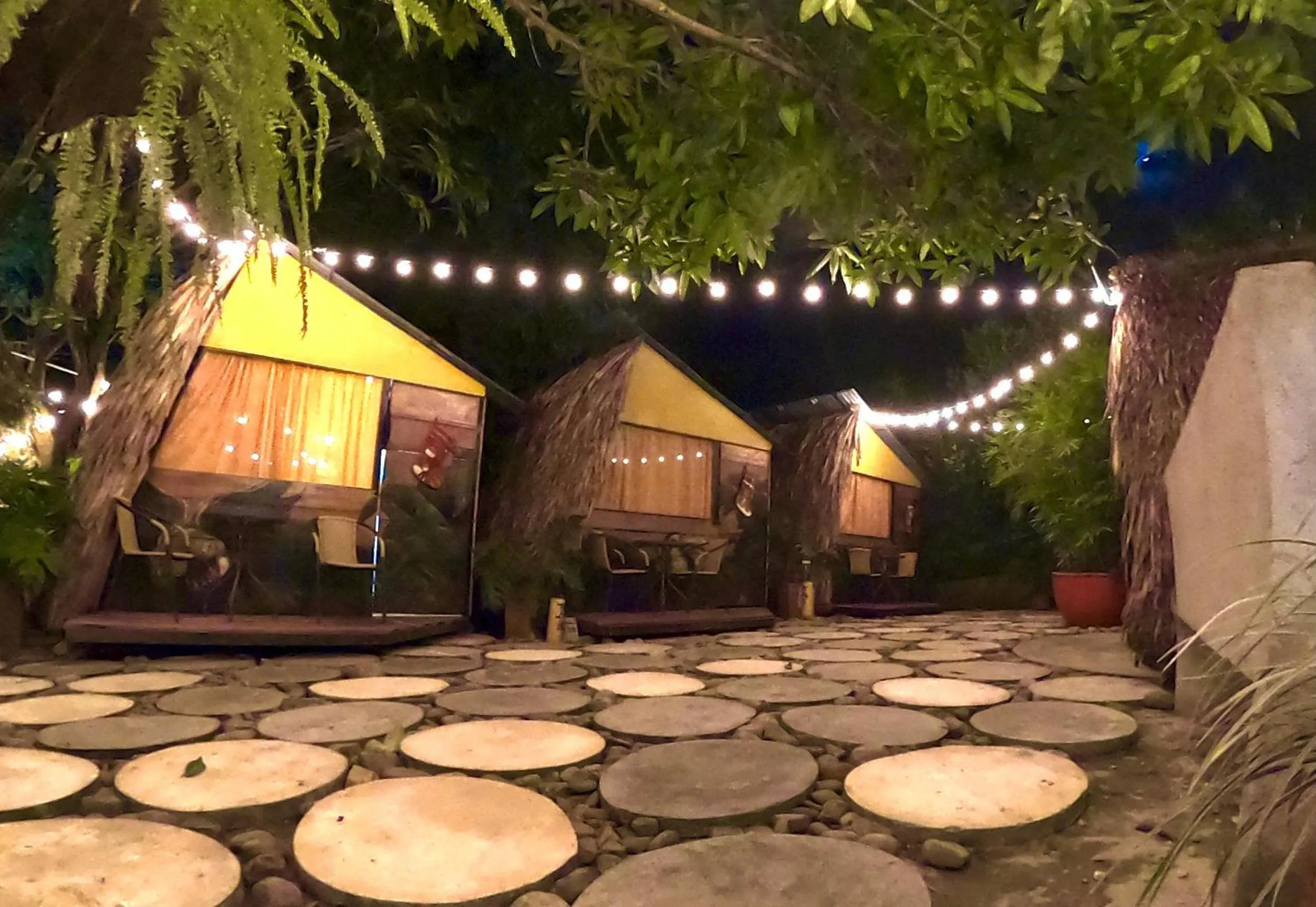 Patio in Costeño River Minca